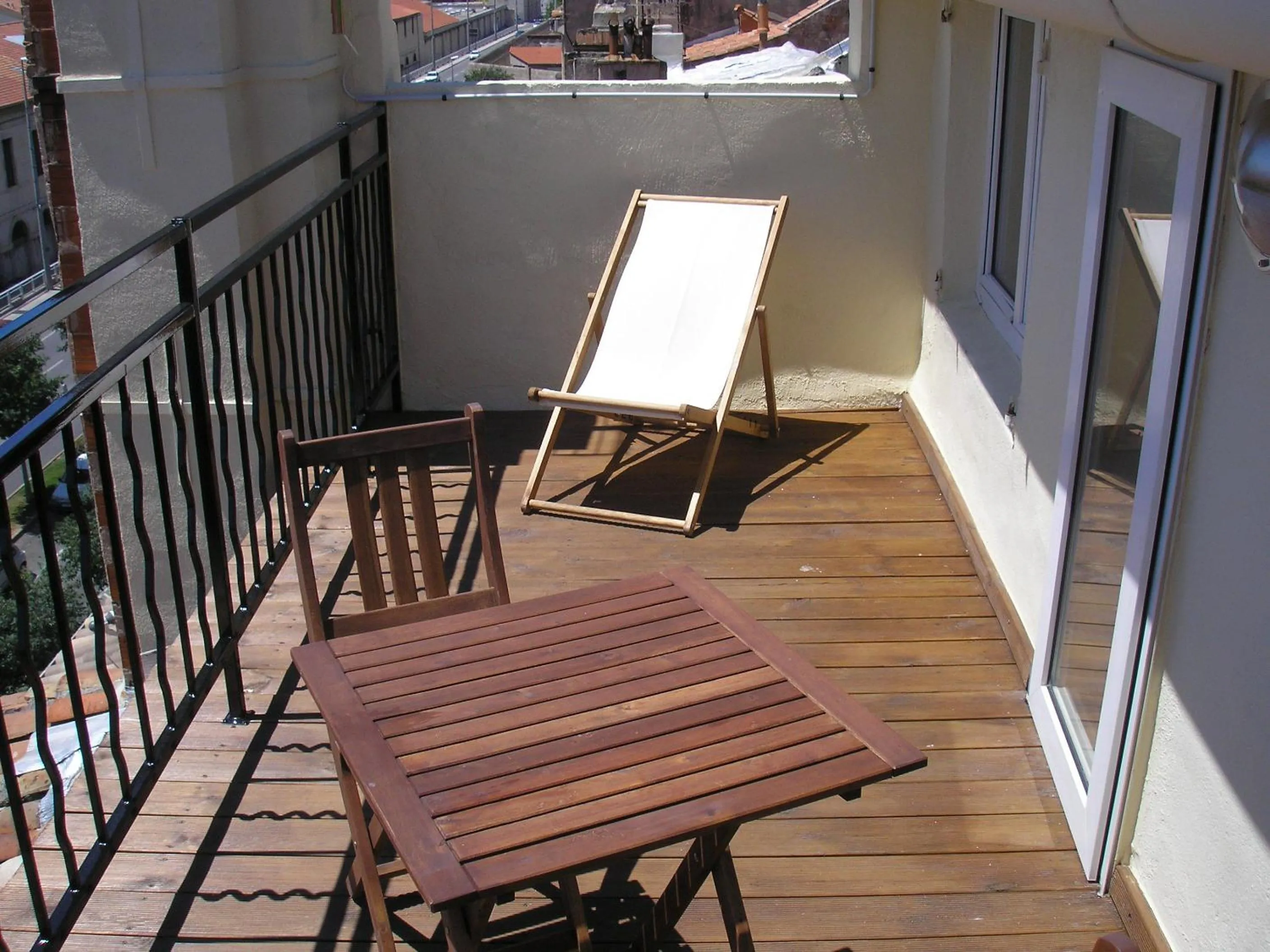 Balcony/Terrace in Hôtel Jaurès
