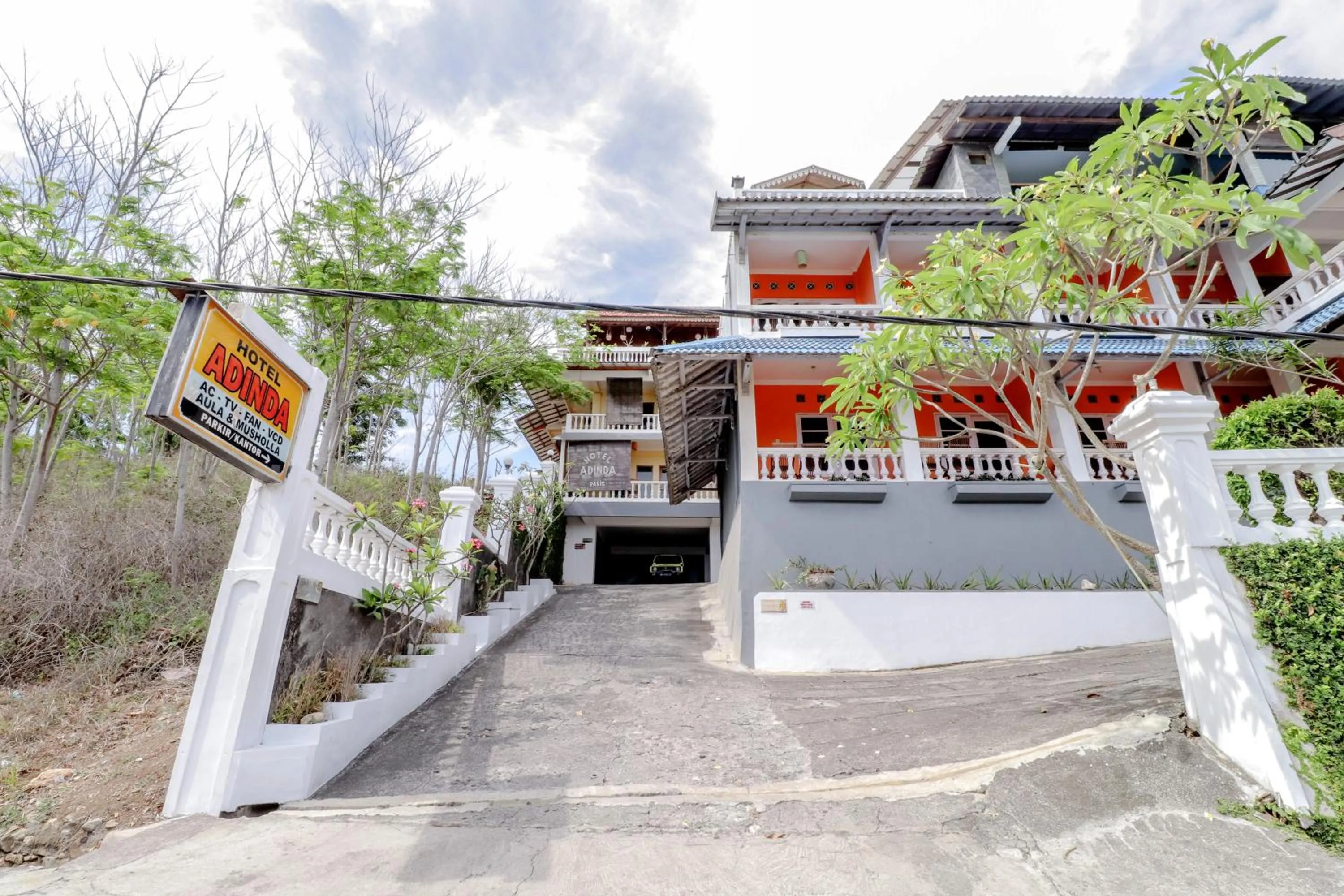 Facade/entrance in Adinda Beach Hotel and Villa