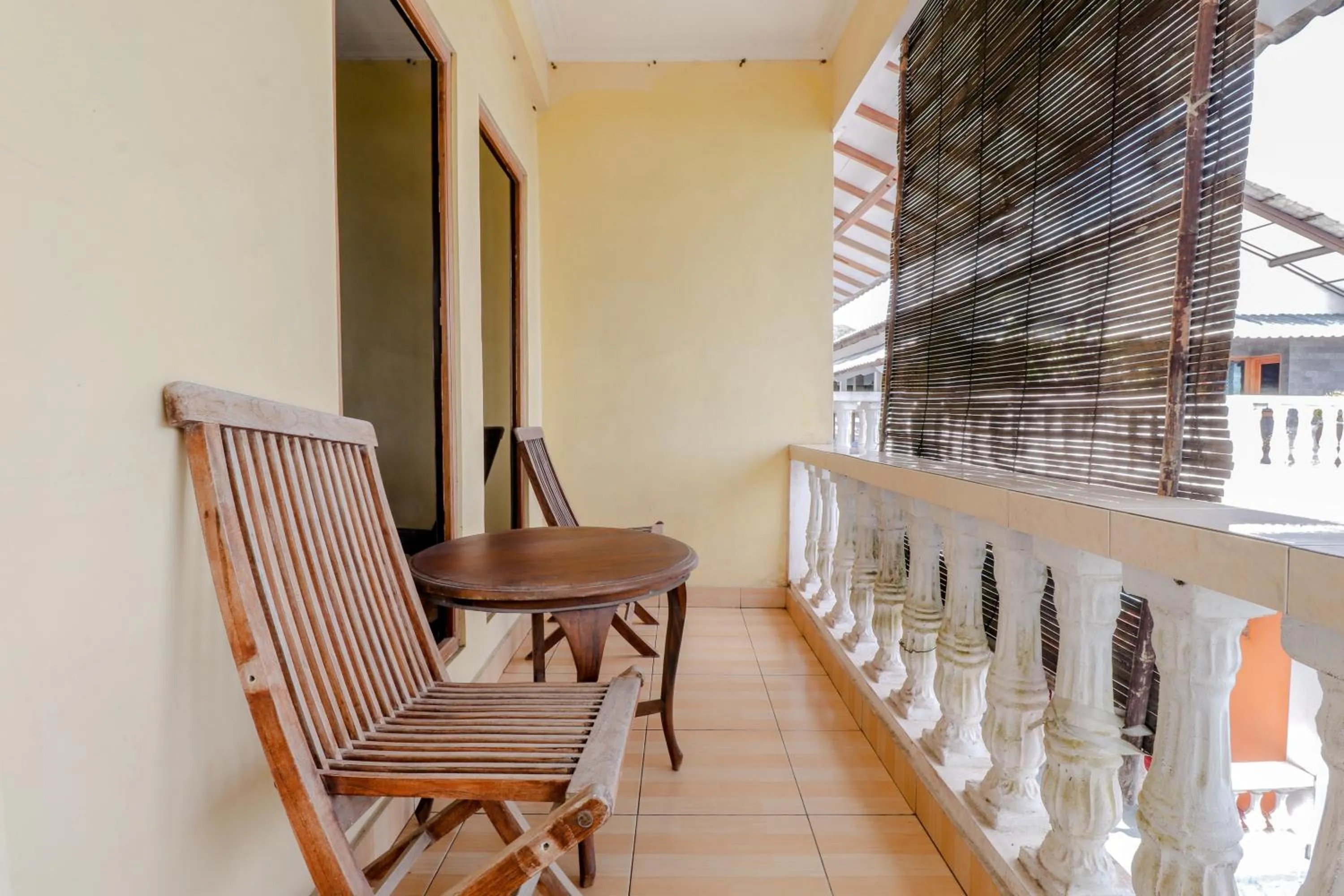 Balcony/Terrace in Adinda Beach Hotel and Villa