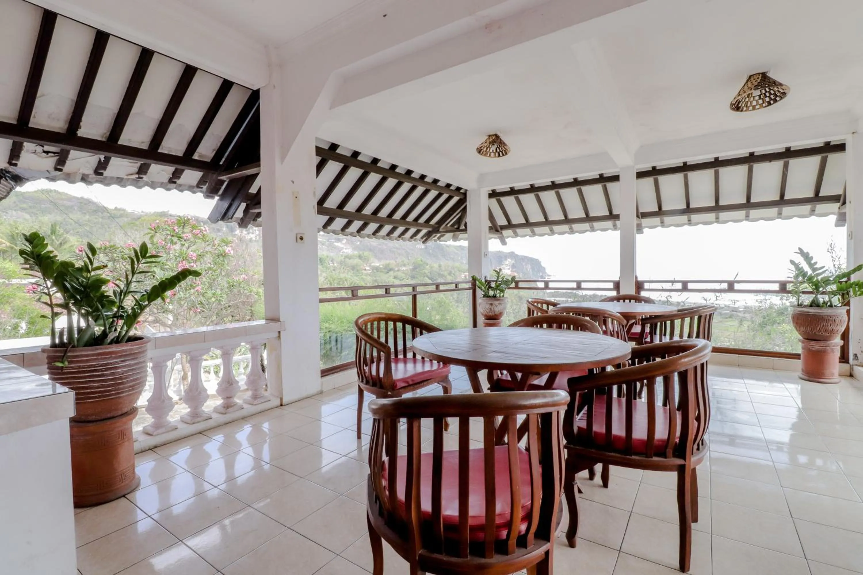 Balcony/Terrace in Adinda Beach Hotel and Villa