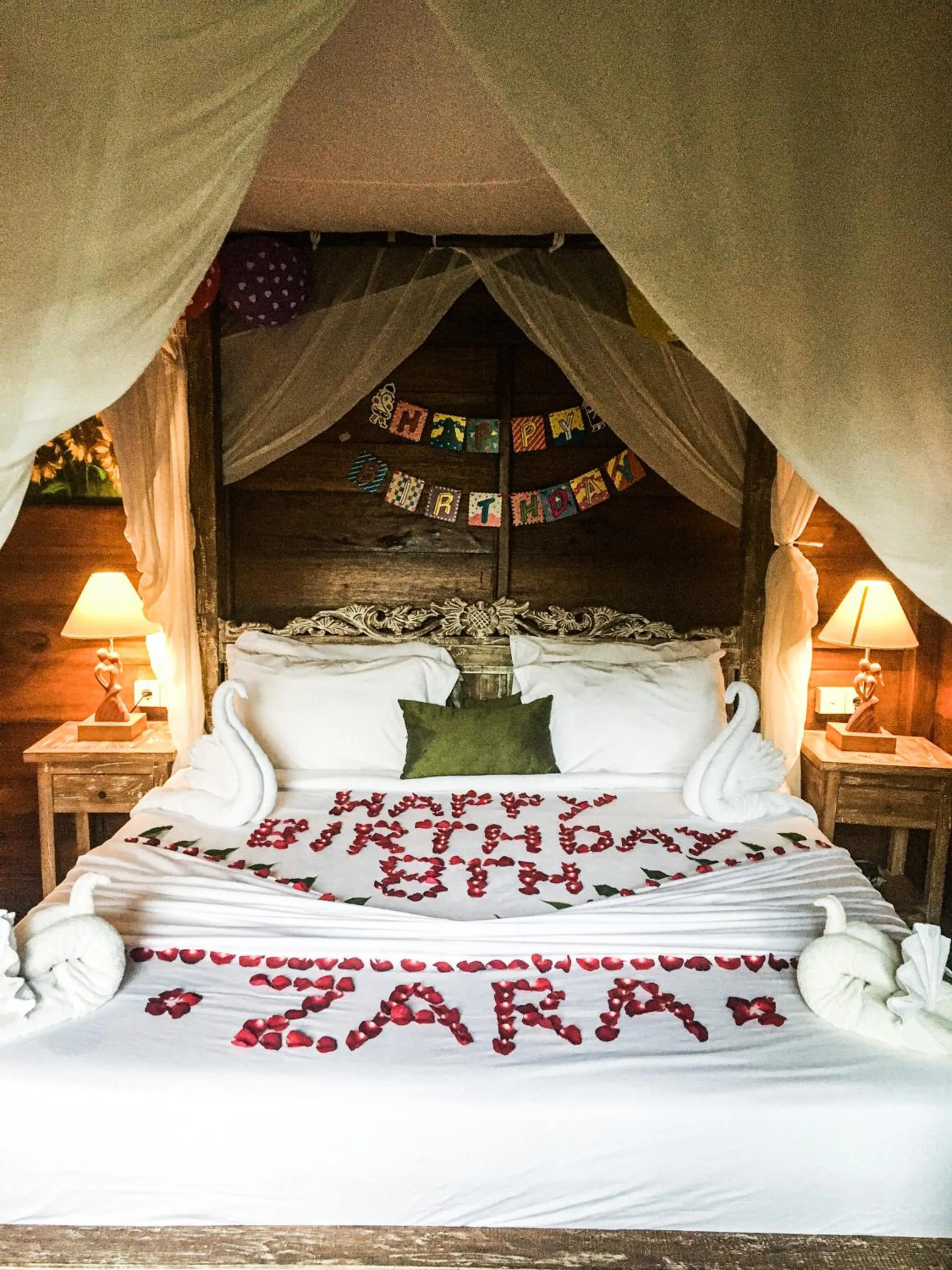 Bed in The Jungle Villa Family