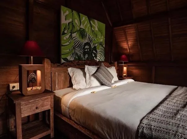 Bed in The Jungle Villa Family