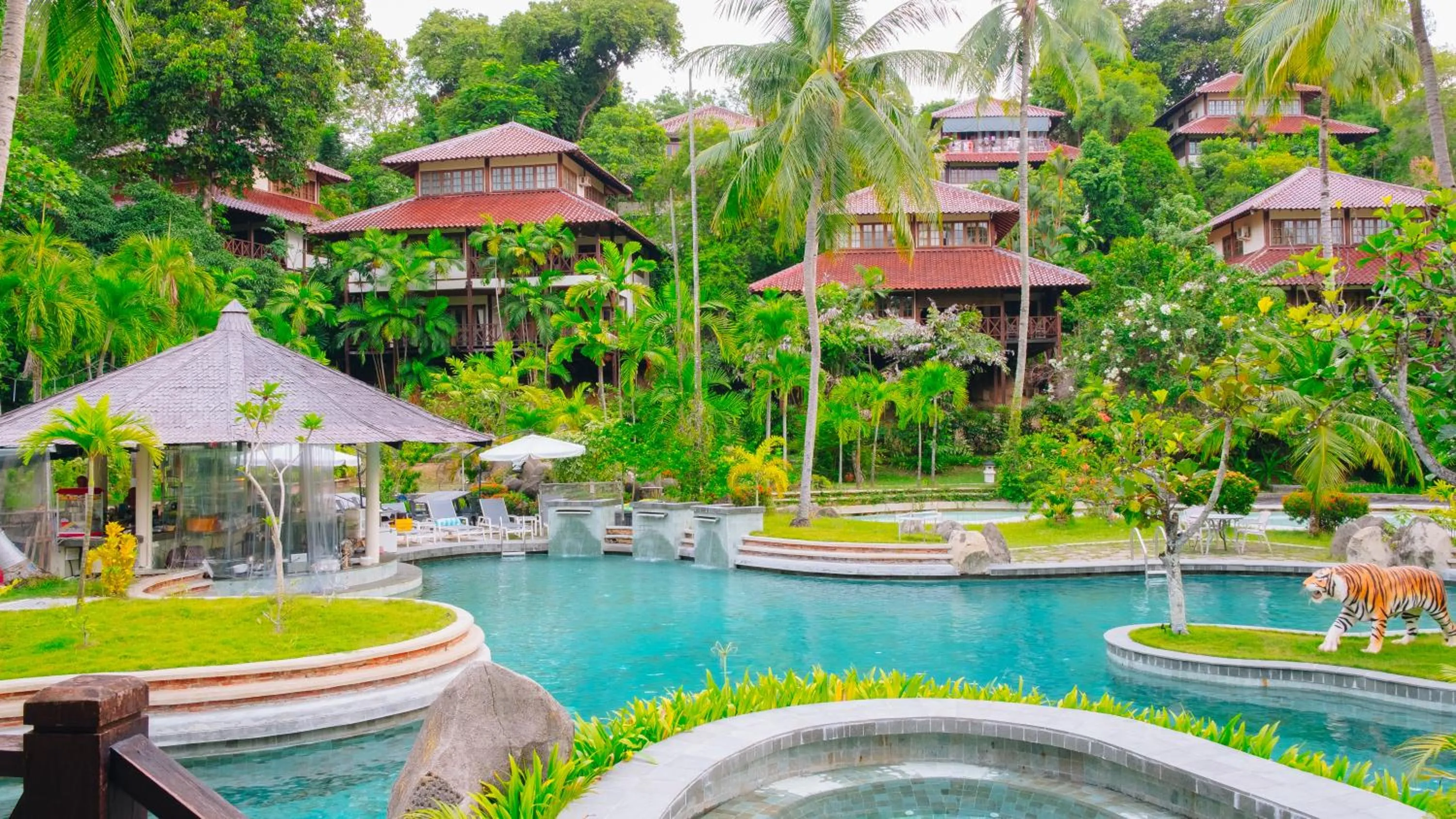 Swimming pool in Nongsa Village