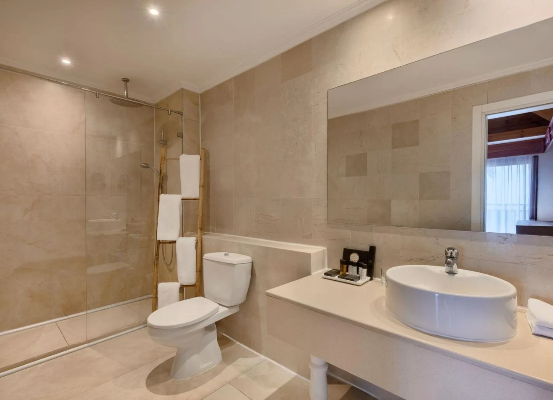 Toilet in Herbert Samuel Royal Shangri-La Eilat