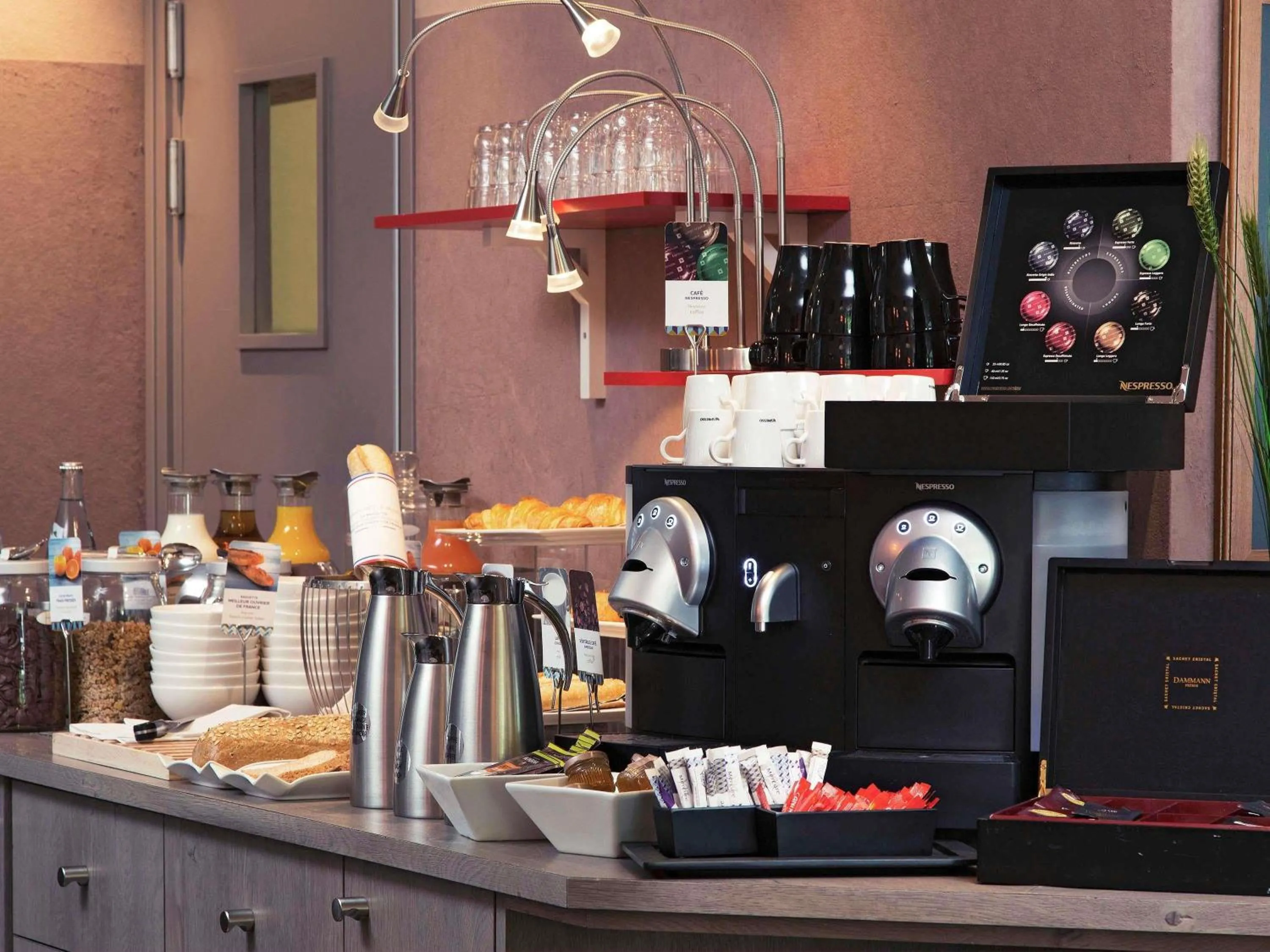 Breakfast in Mercure Strasbourg Aéroport