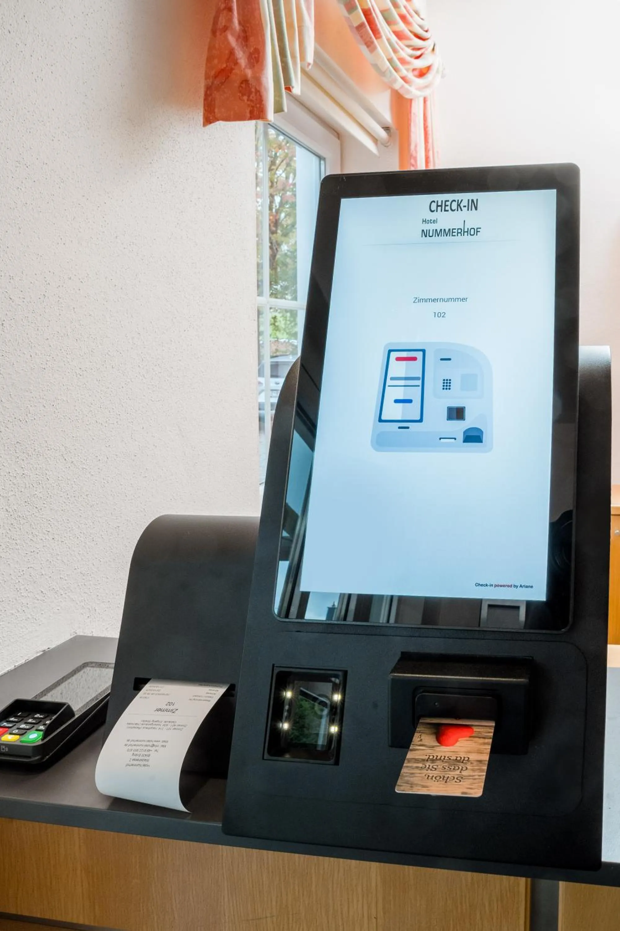 Lobby or reception in Mikro Apartments Erding