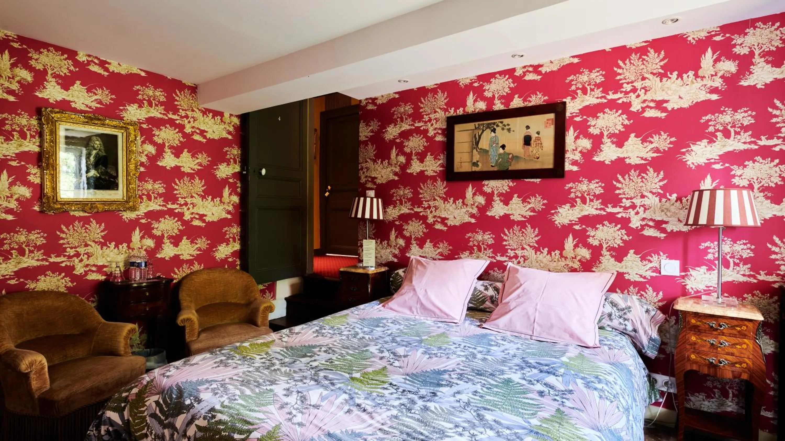 Bed in Manoir des Lions de Tourgéville