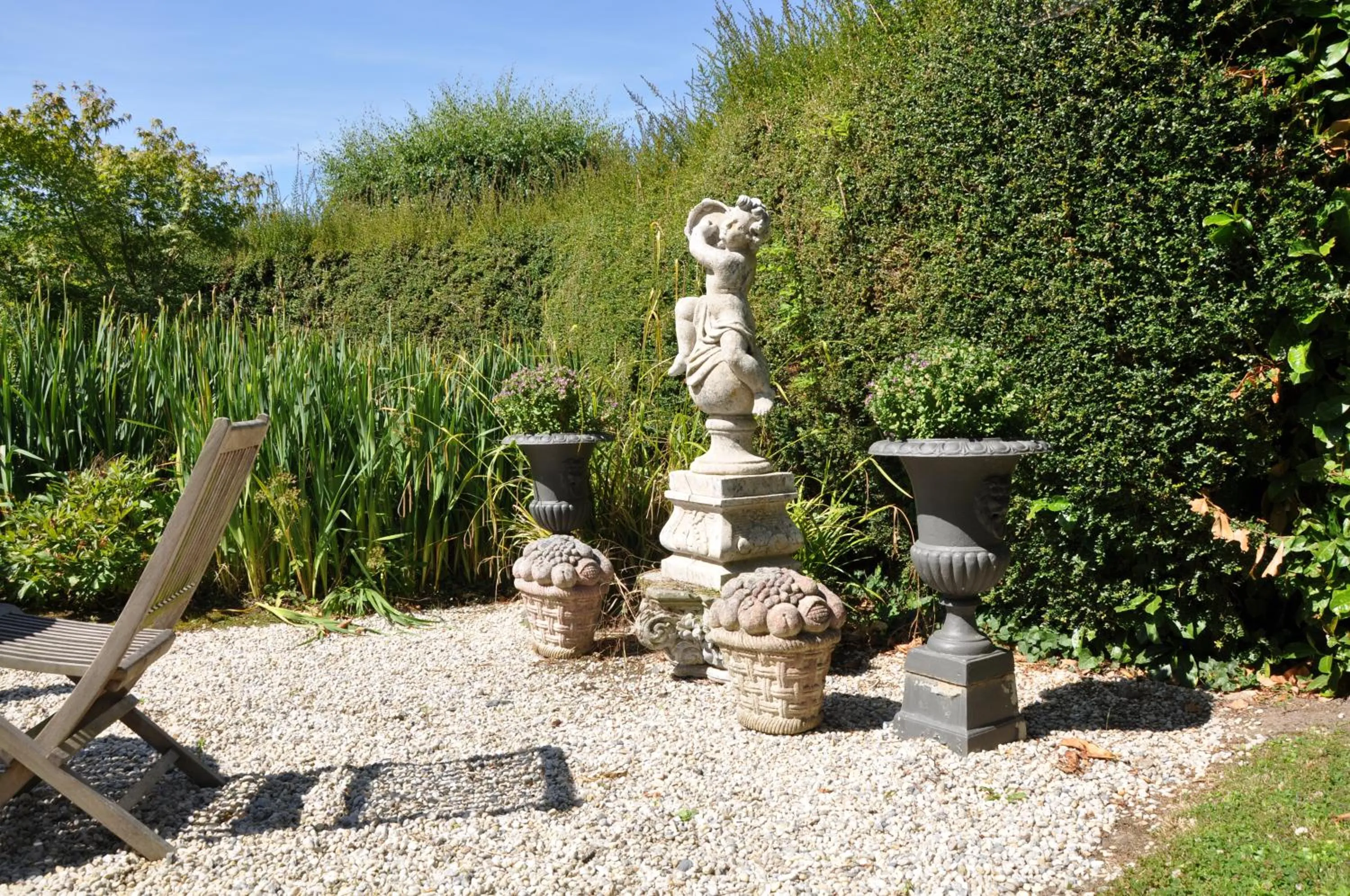 Garden in Manoir des Lions de Tourgéville