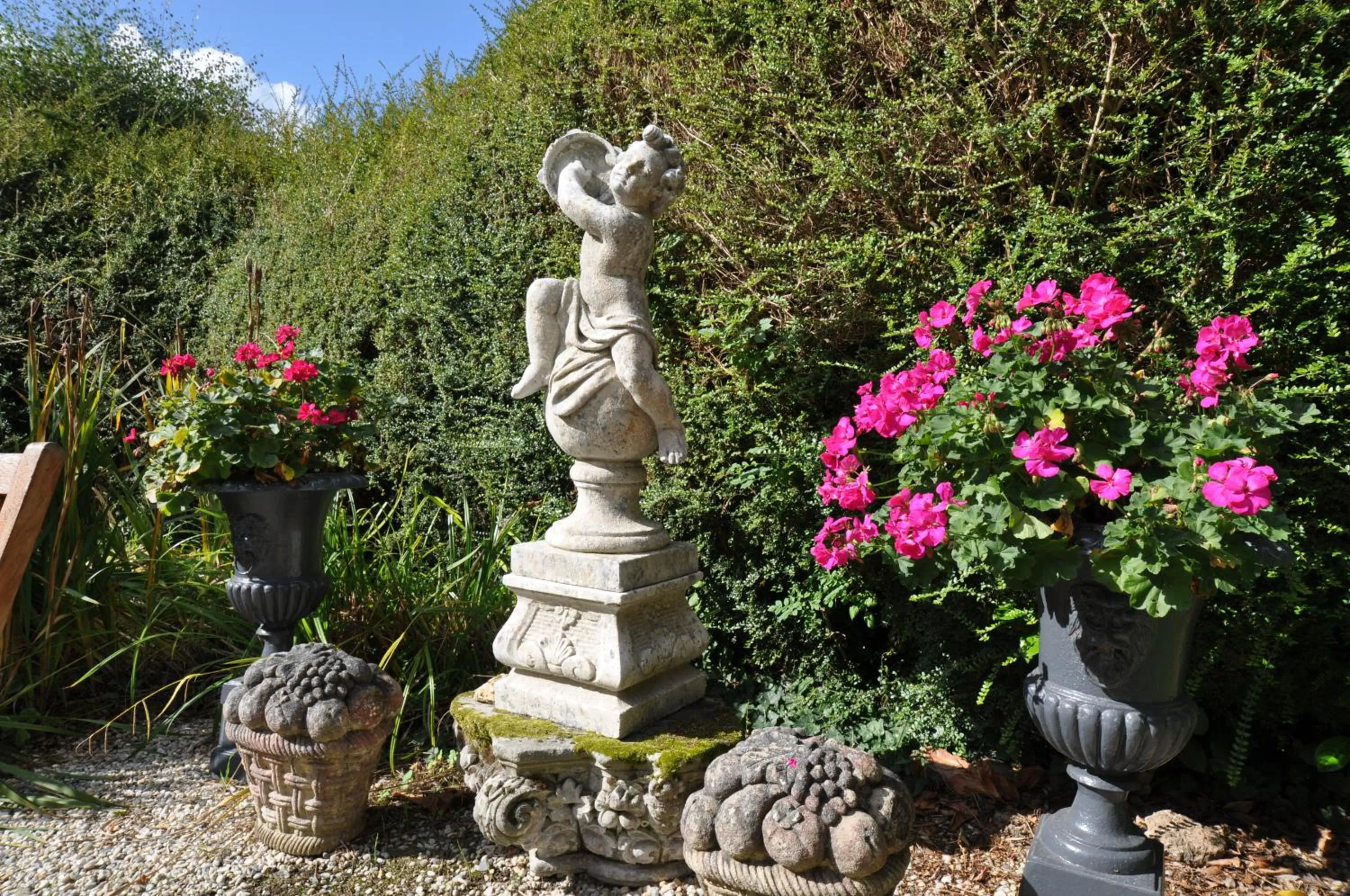 Garden in Manoir des Lions de Tourgéville