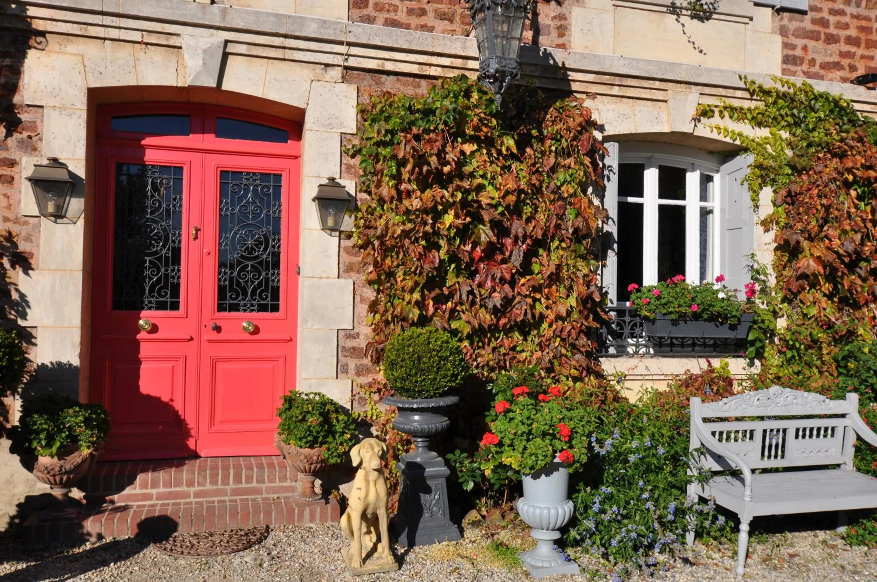 Facade/entrance in Manoir des Lions de Tourgéville