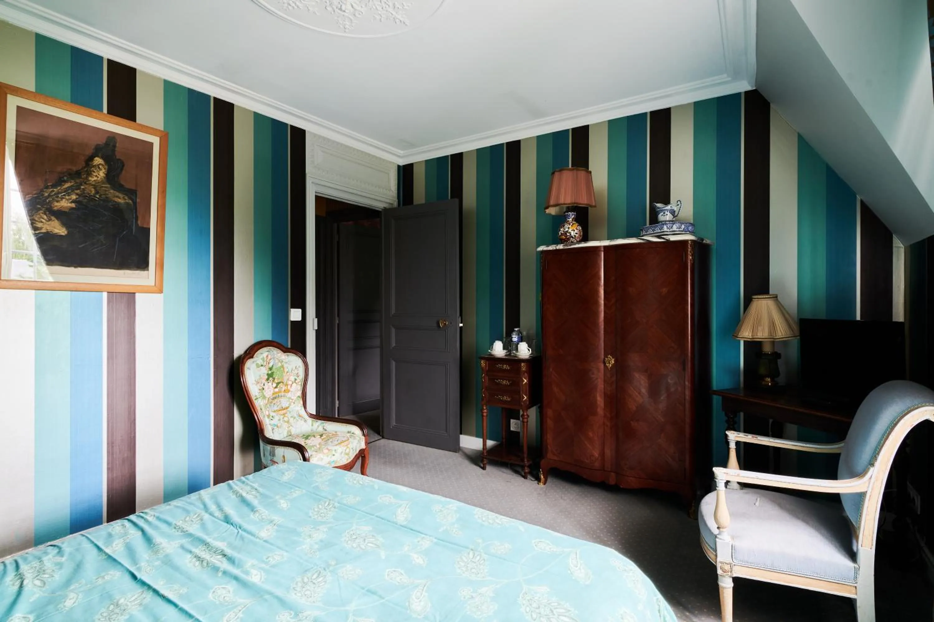 Bed in Manoir des Lions de Tourgéville