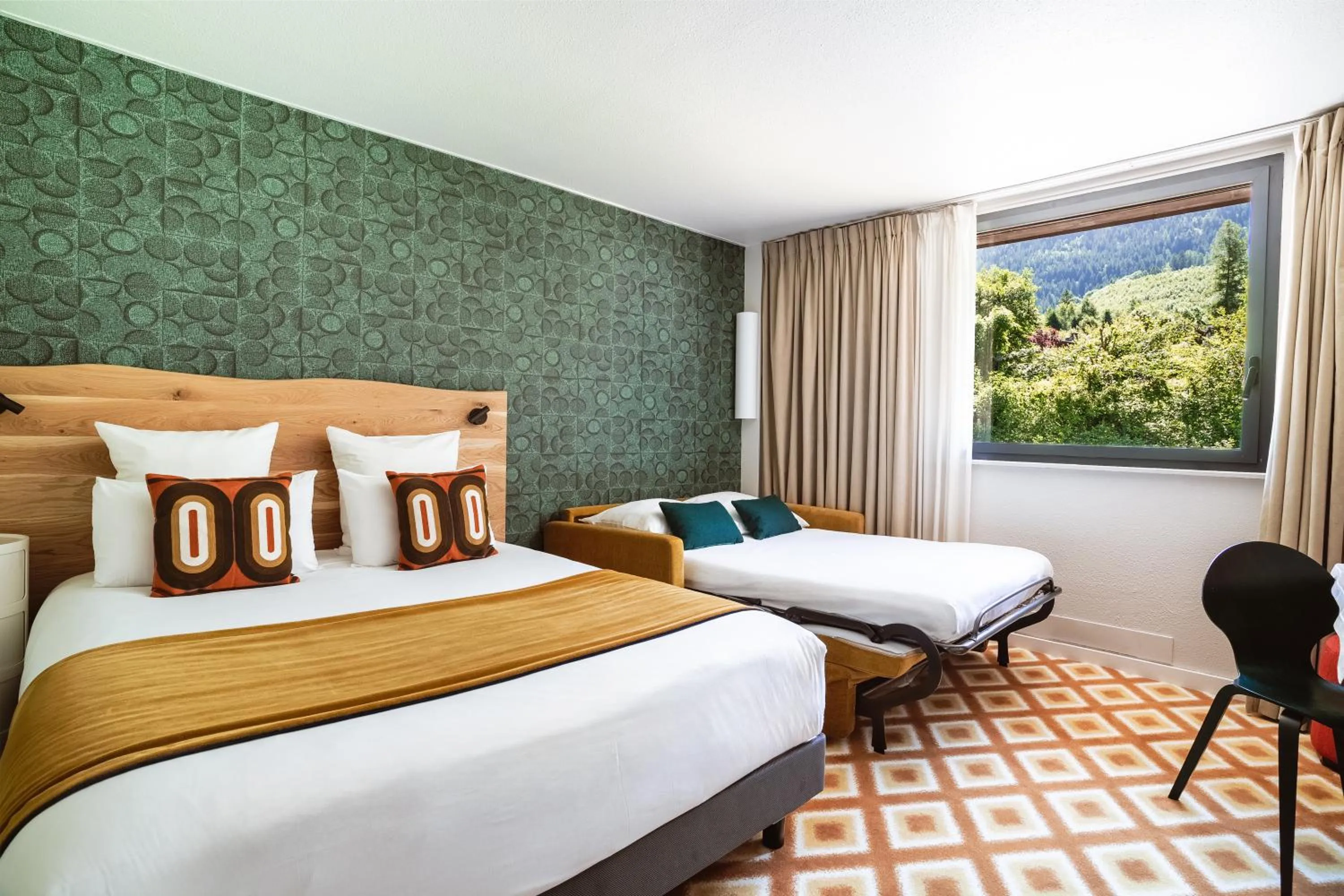 Bedroom, Bed in Big Sky Hotel & Spa