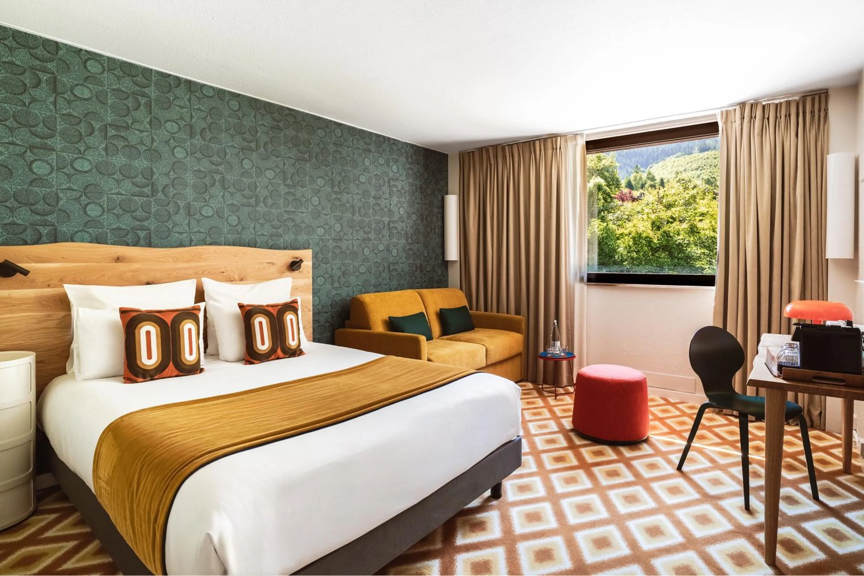 Bedroom, Bed in Big Sky Hotel & Spa