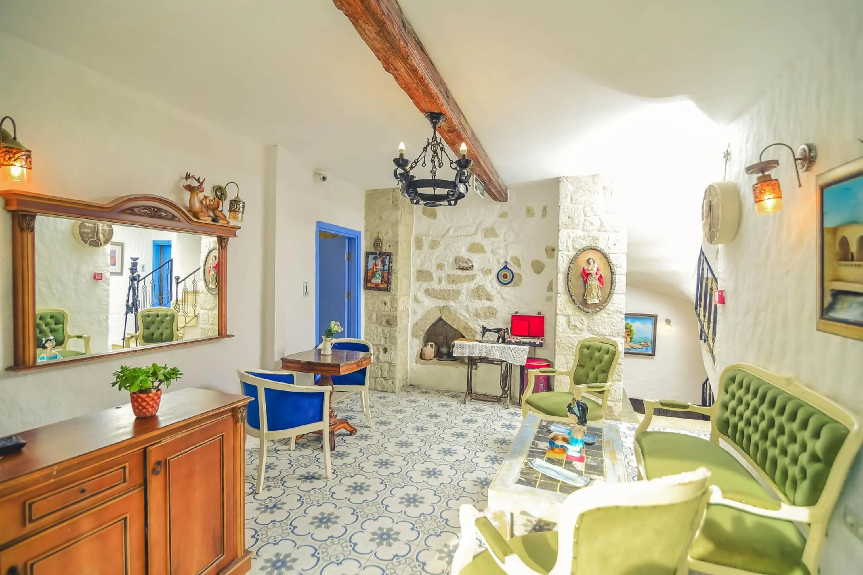 Lobby or reception in Alacati Asmali Konak Hotel