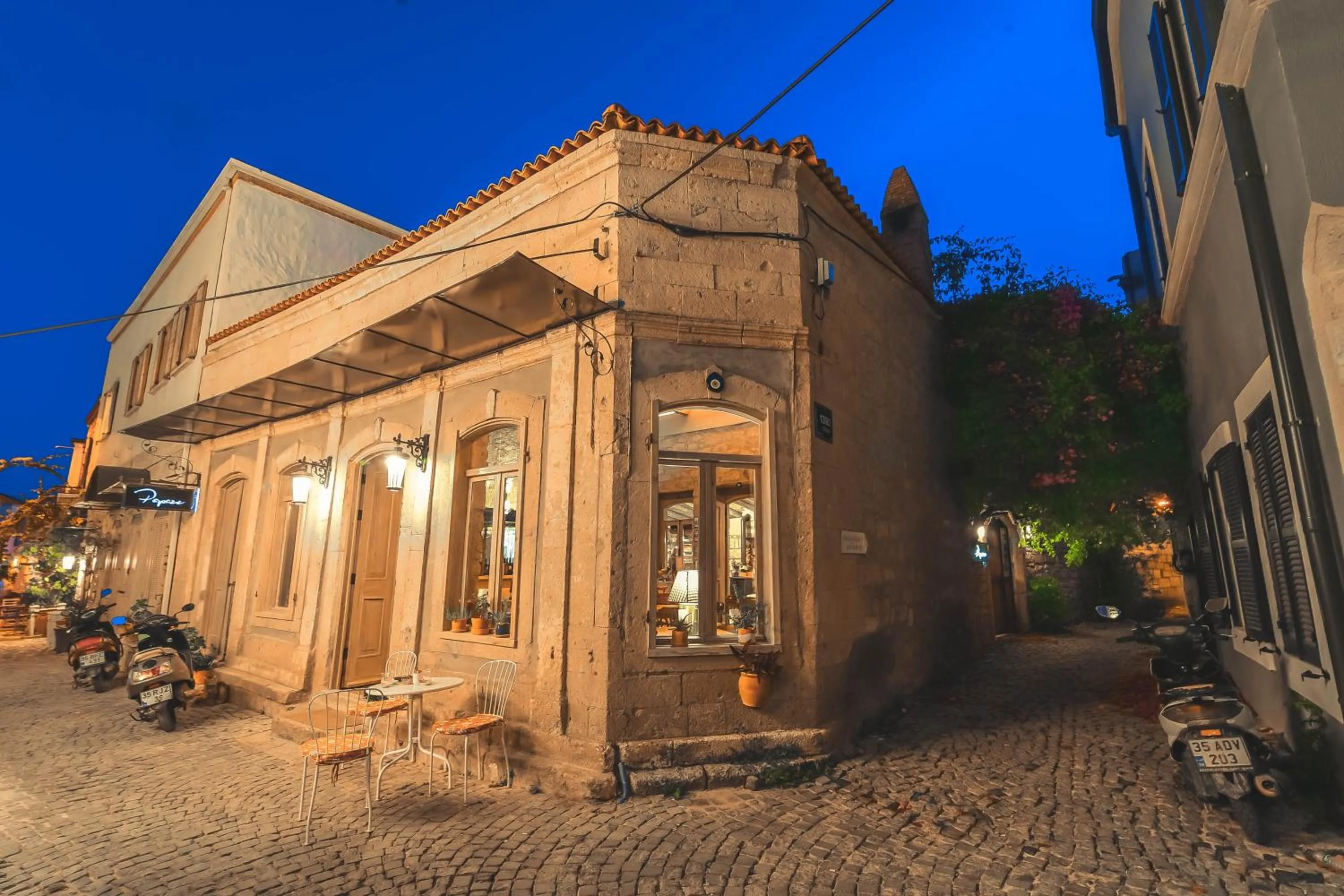 Night in Alacati Asmali Konak Hotel