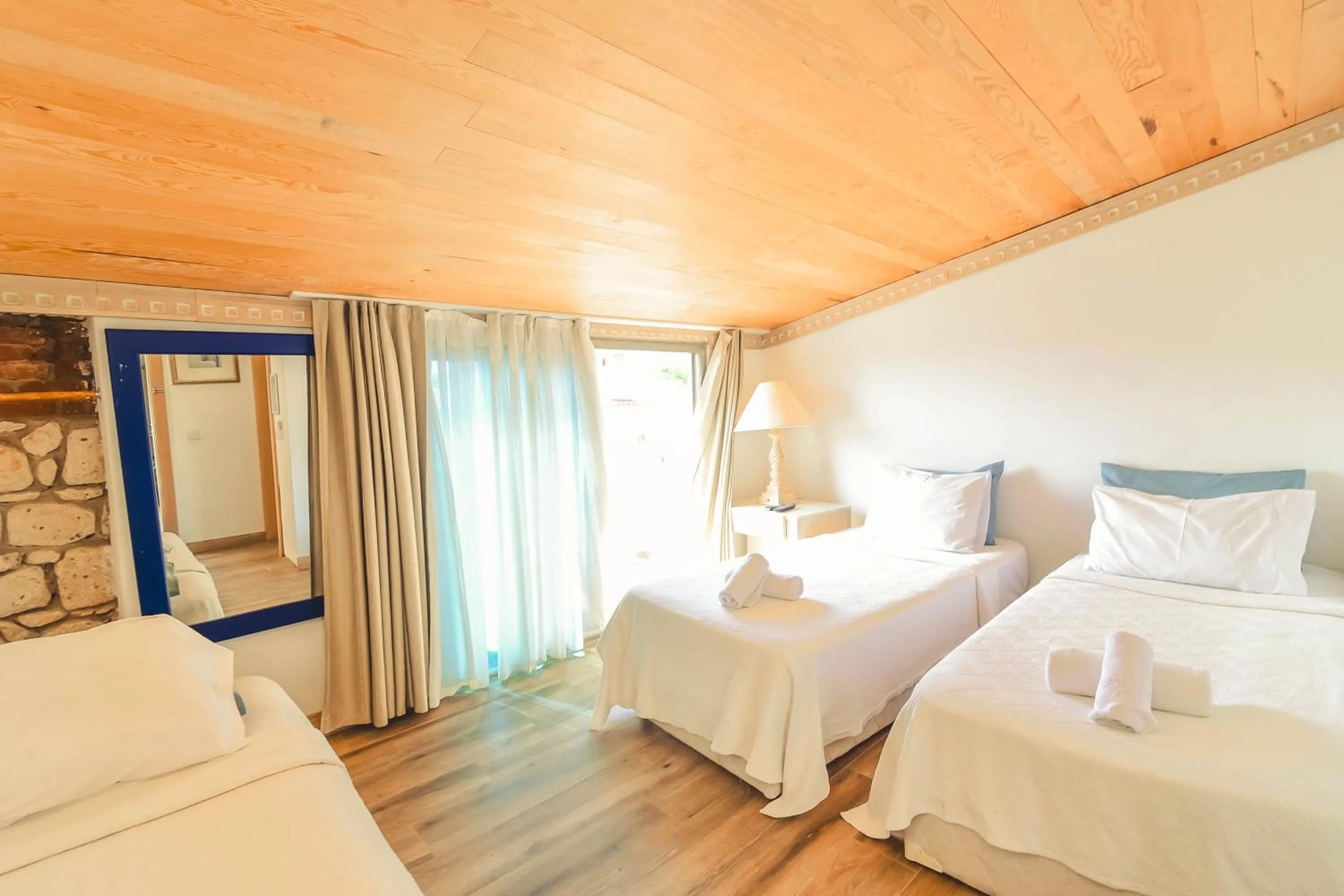 Triple Room with Balcony in Alacati Asmali Konak Hotel