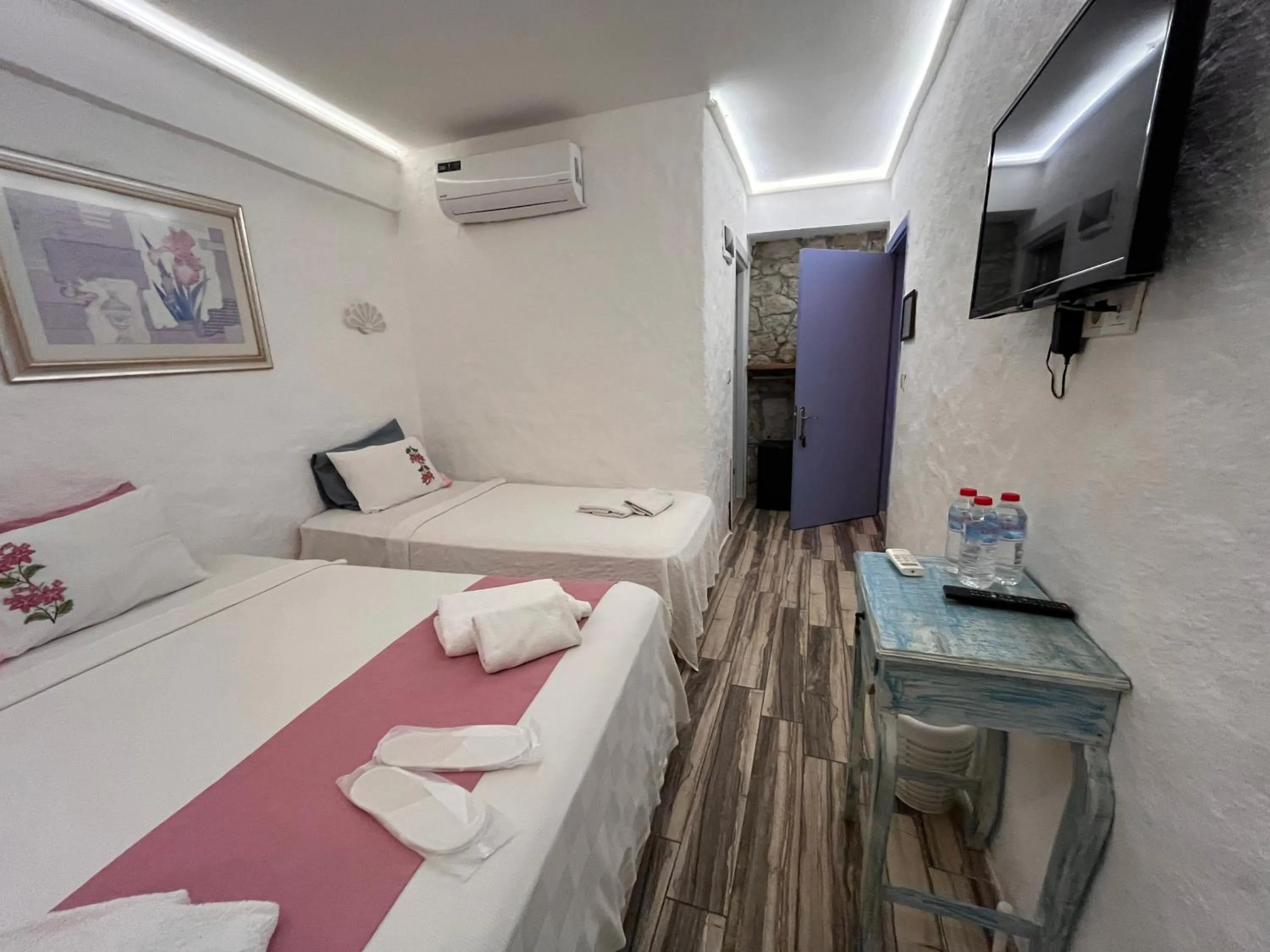 Bed in Alacati Asmali Konak Hotel