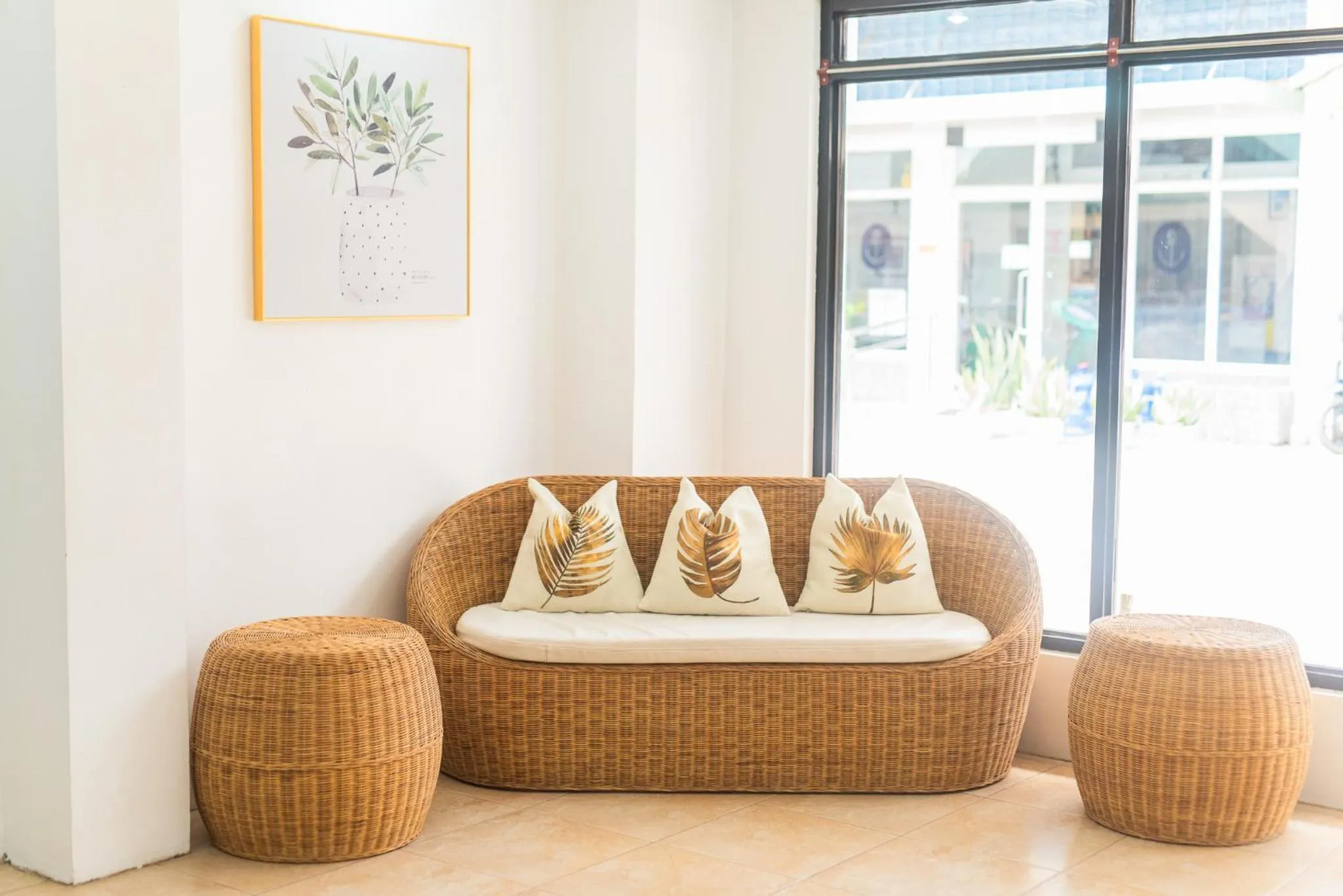 Seating area in Casa Cecilia