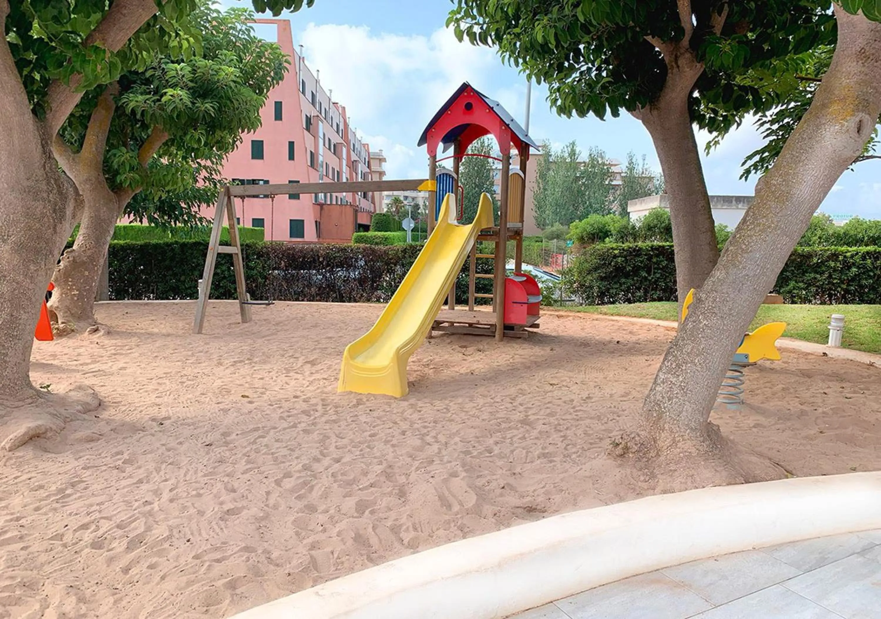 Children play ground in Hotel Rosella affiliated by Intelier