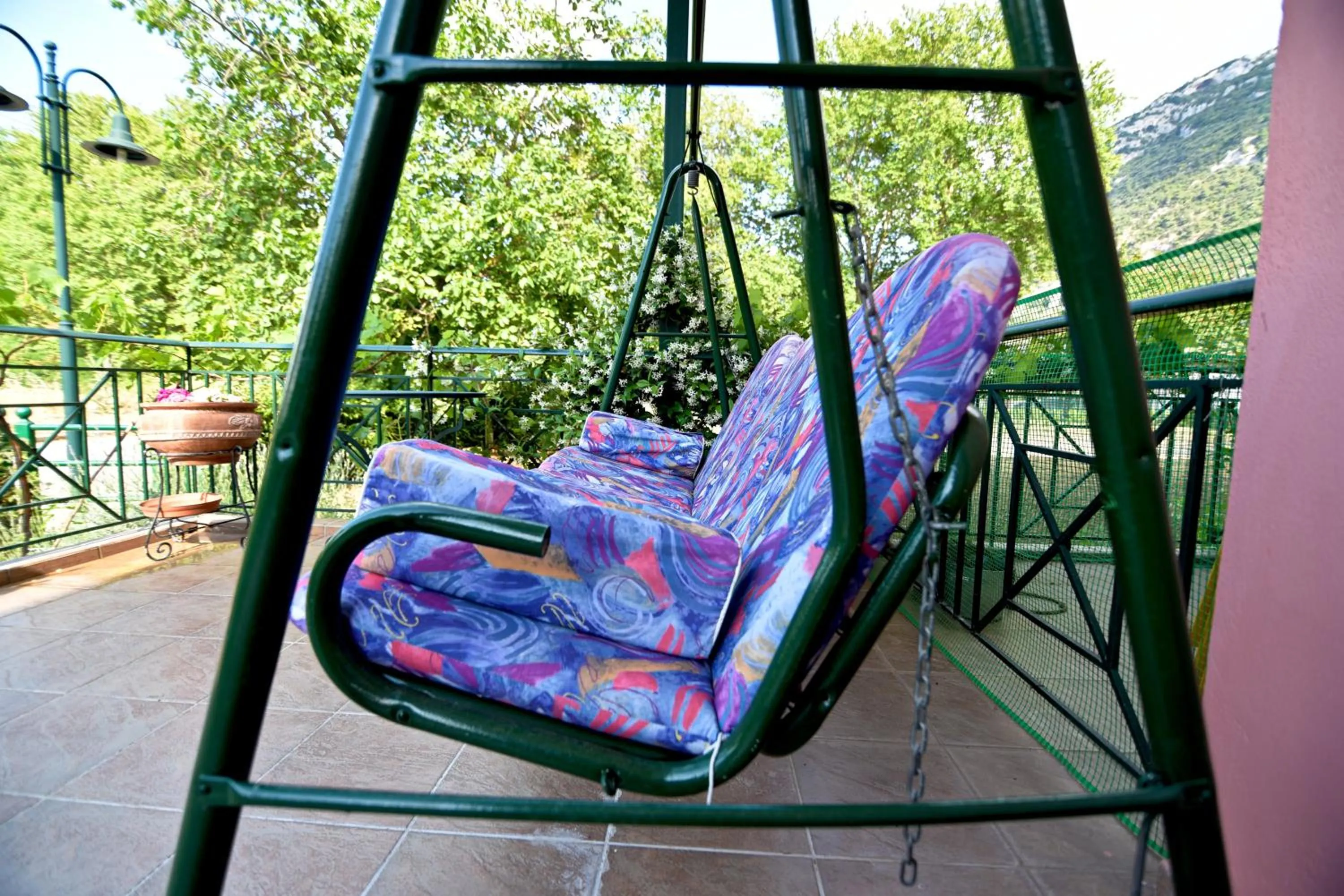 Decorative detail in Tsertos Apartments