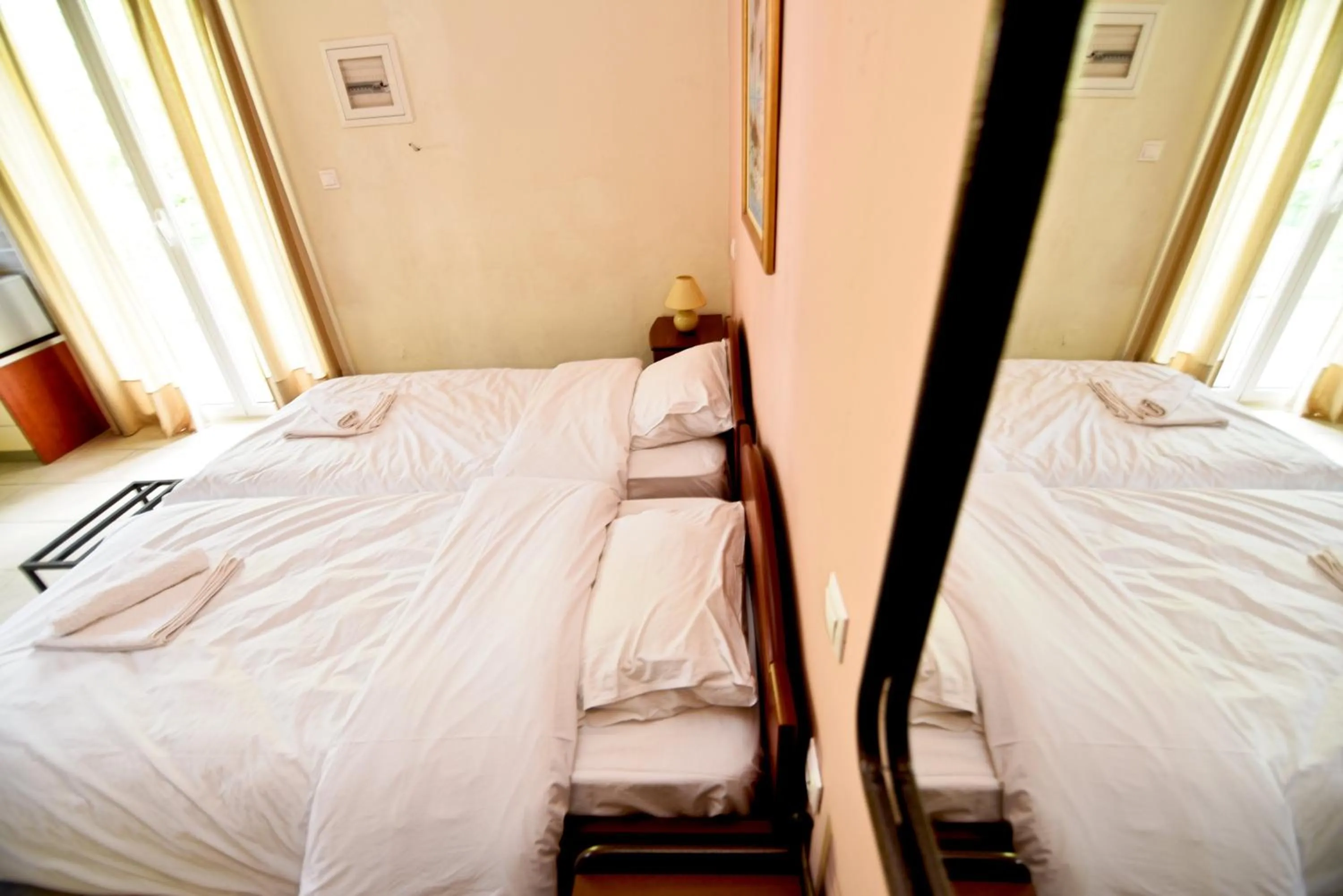 Decorative detail, Bed in Tsertos Apartments