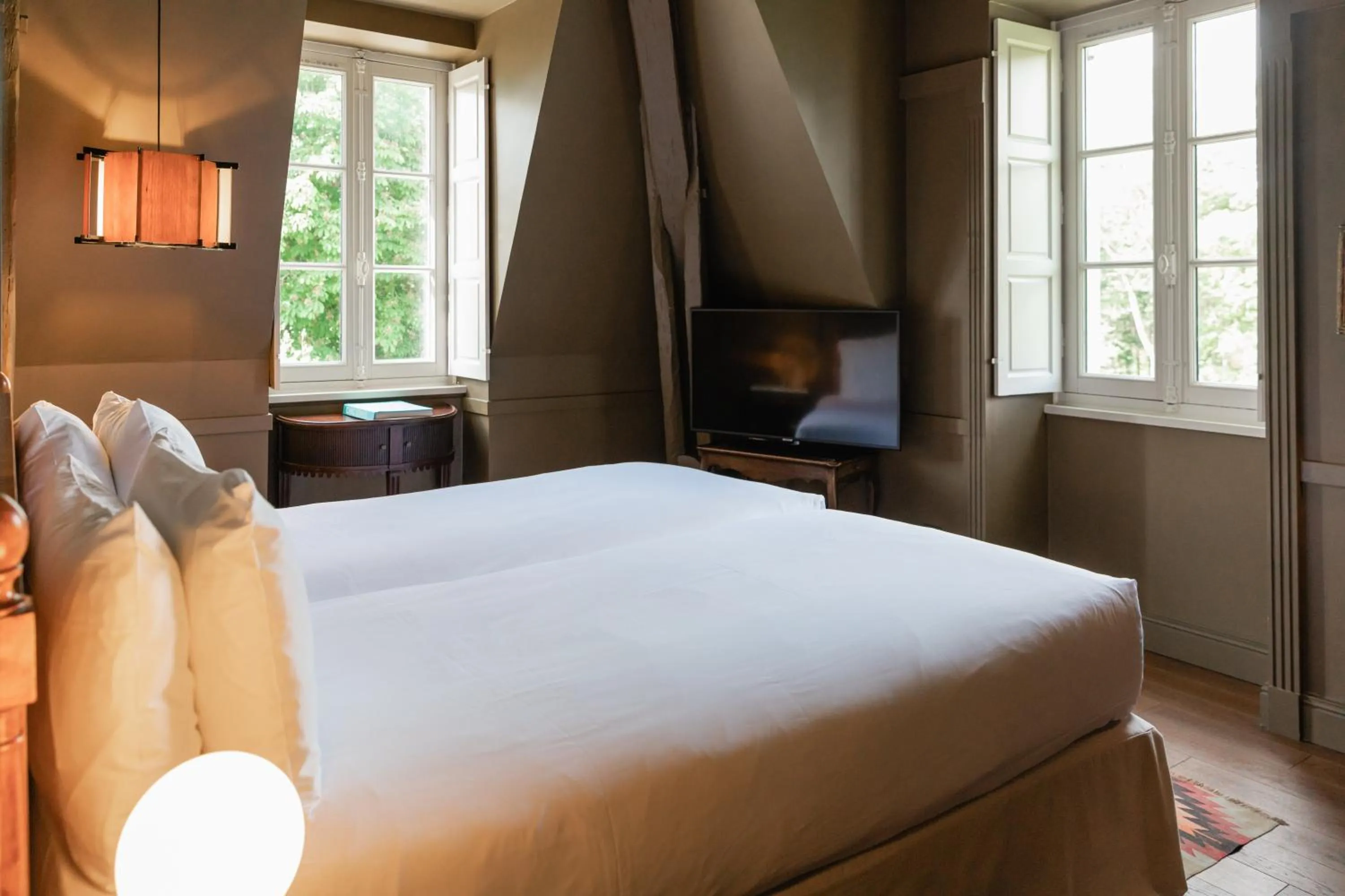 Bed in Les Sources de Cheverny