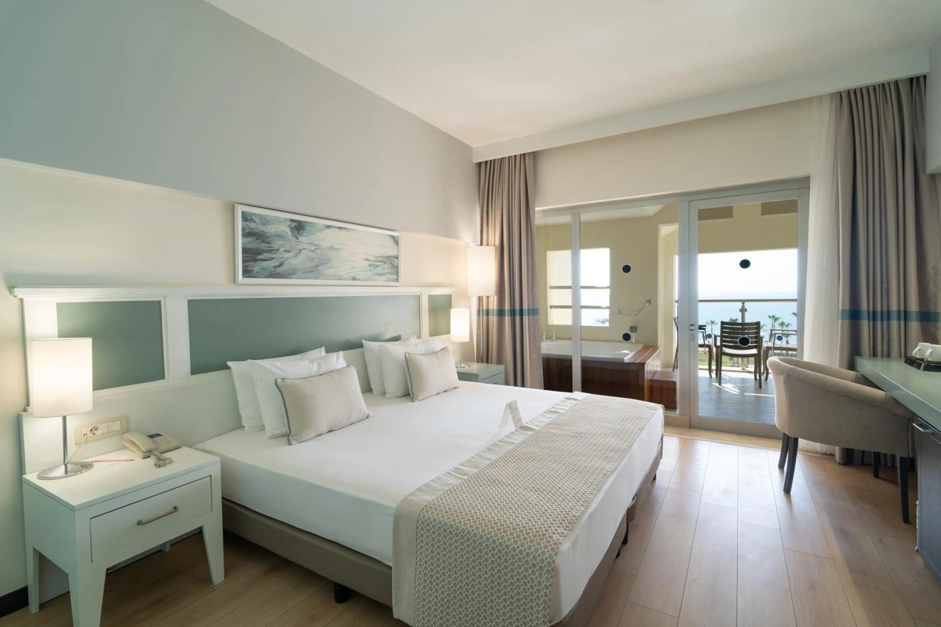 Bed in Arcanus Hotels Sorgun - Ultra All Inclusive