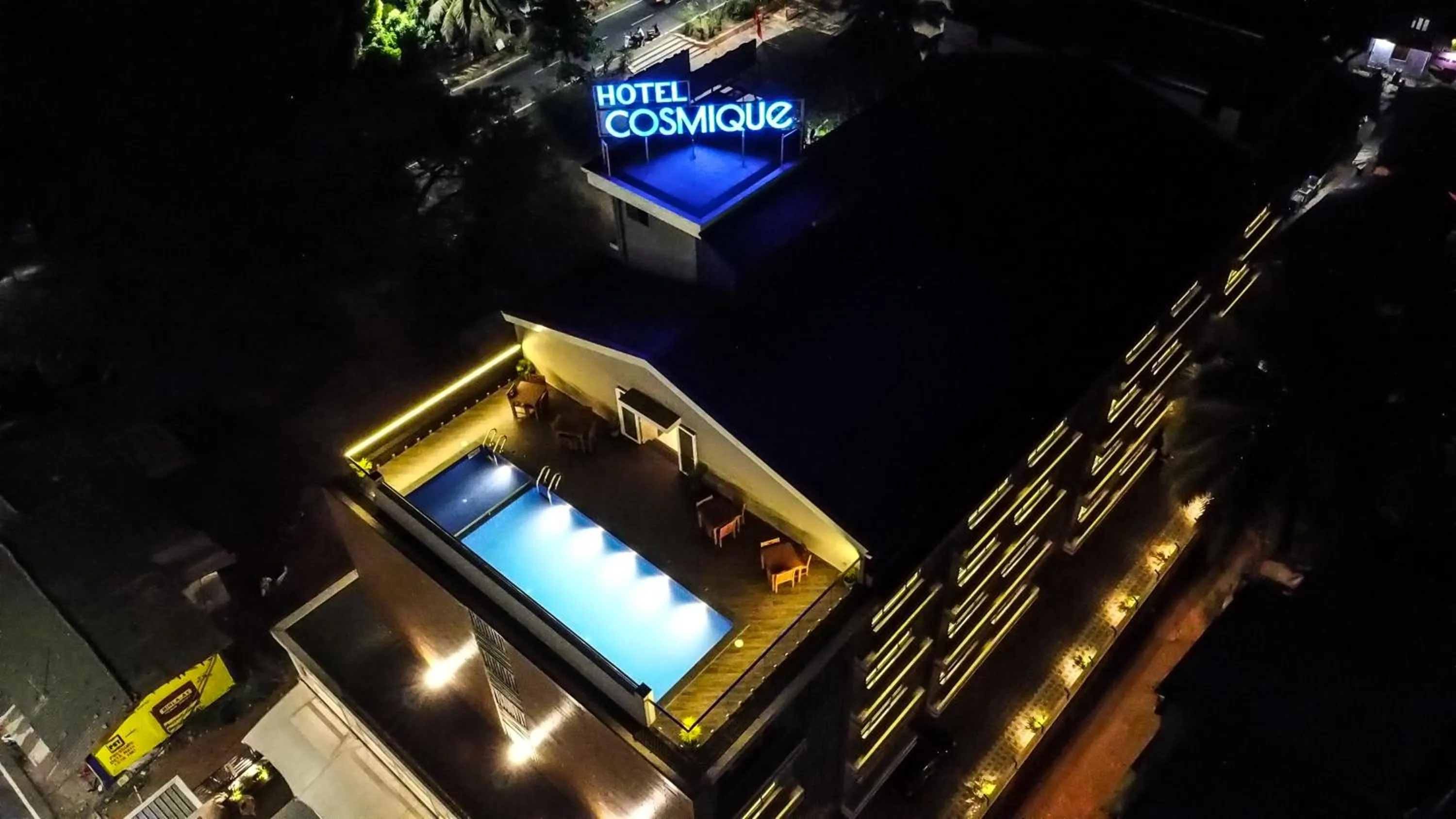 Pool view in Cosmique Clarks Inn Suites Goa