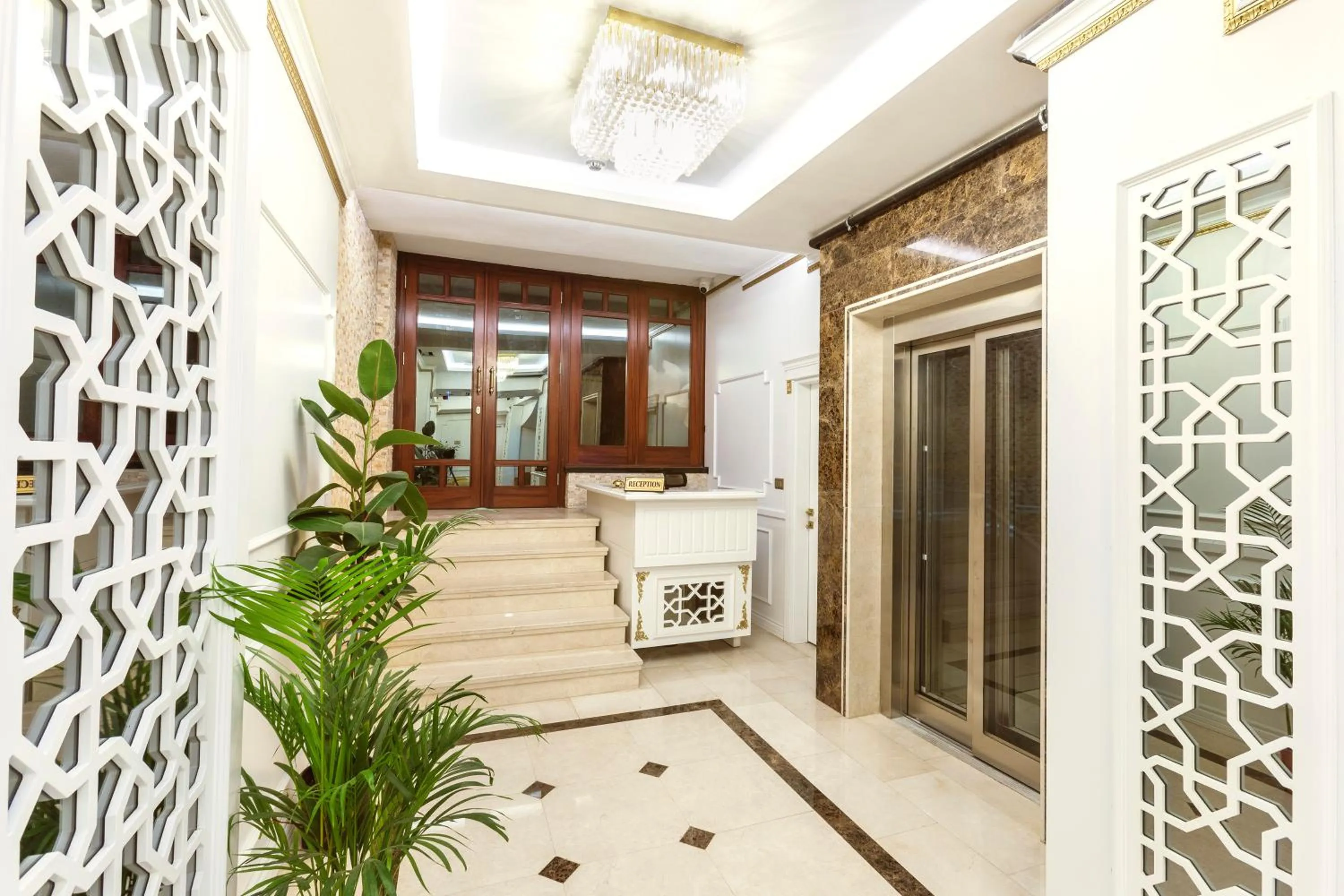 Lobby or reception in City Hall Hotel Sultanahmet