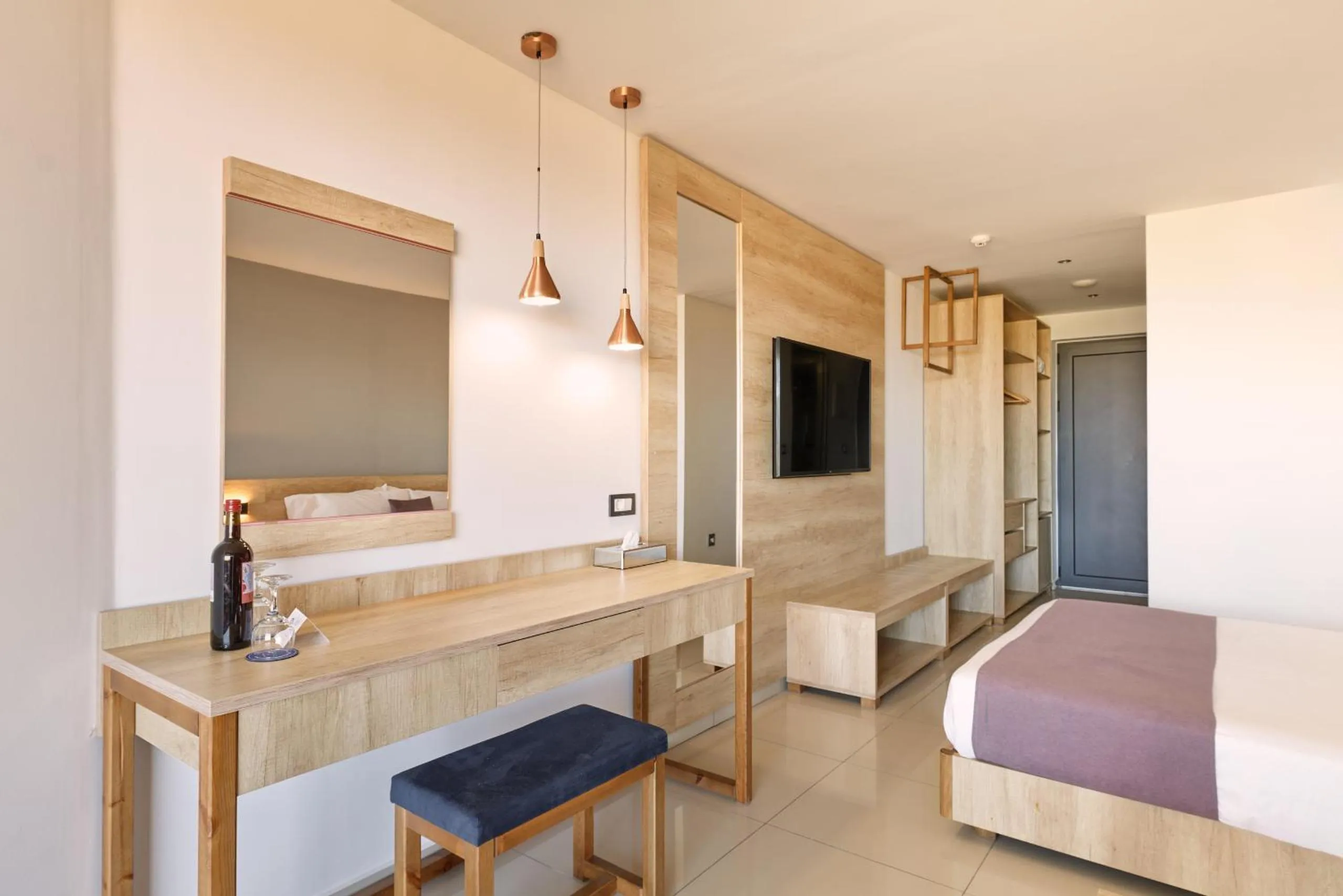 Bed in Galini Palace