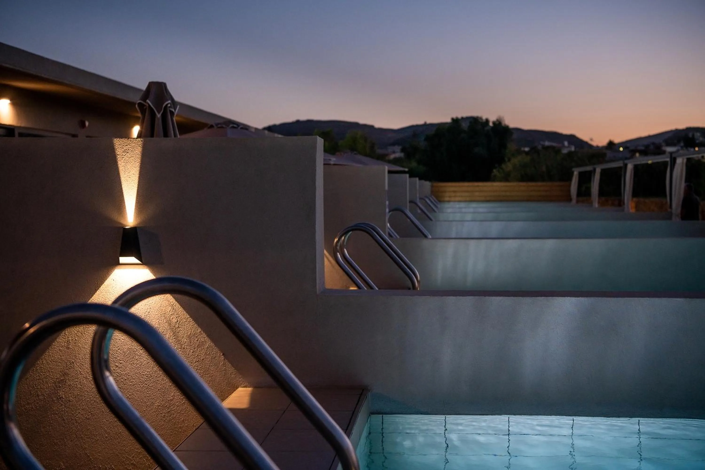 Sunset in Galini Palace