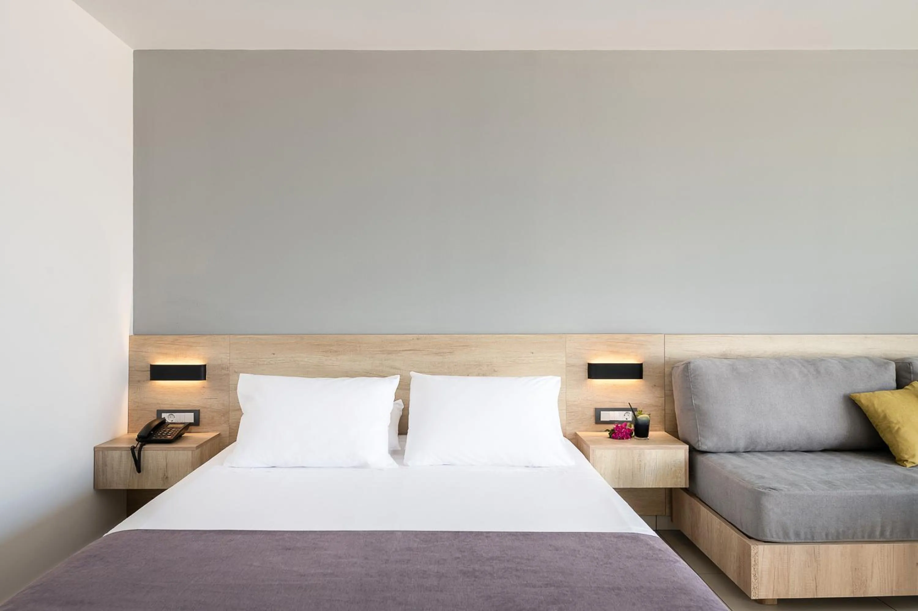 Bed in Galini Palace