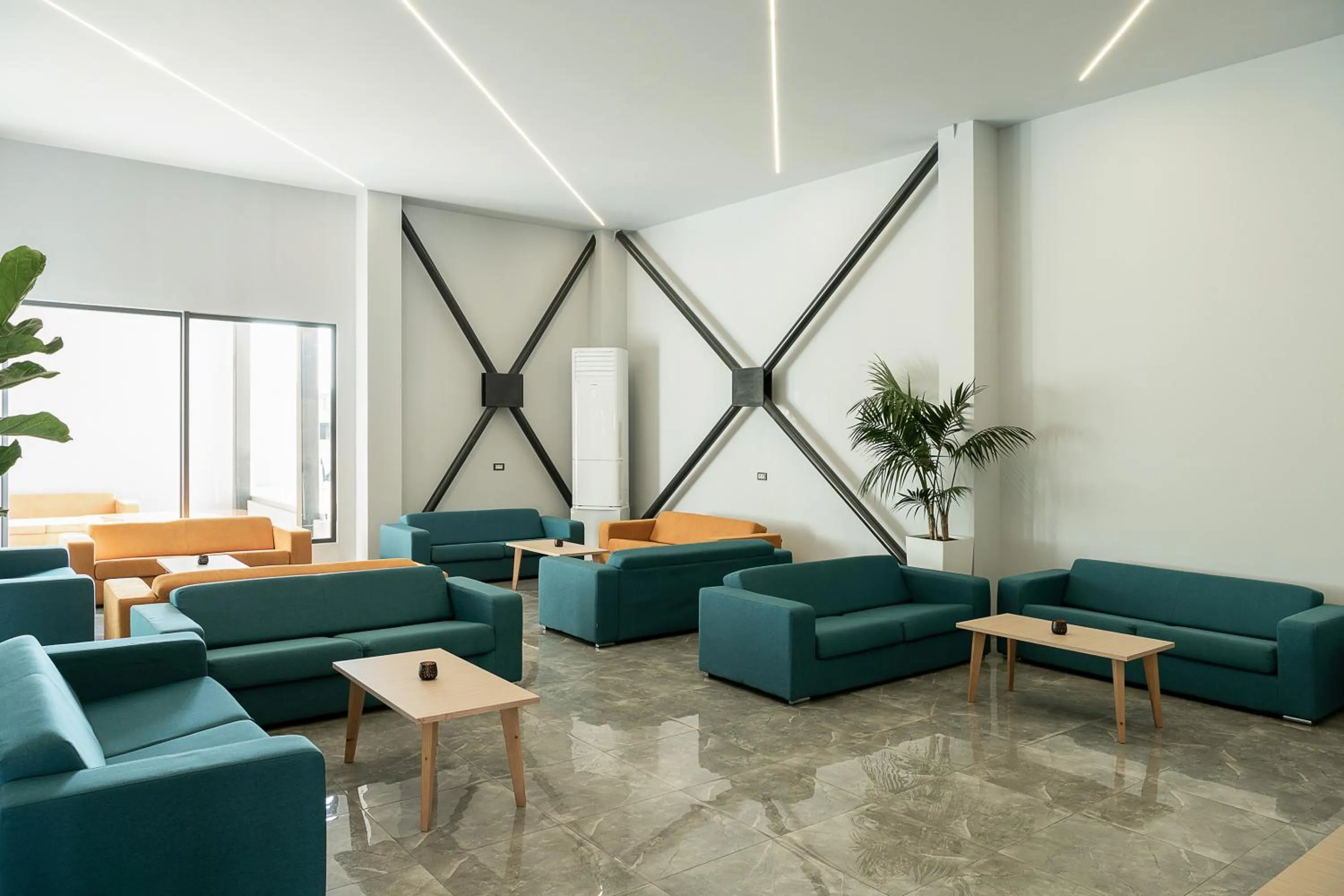 Lobby or reception in Galini Palace