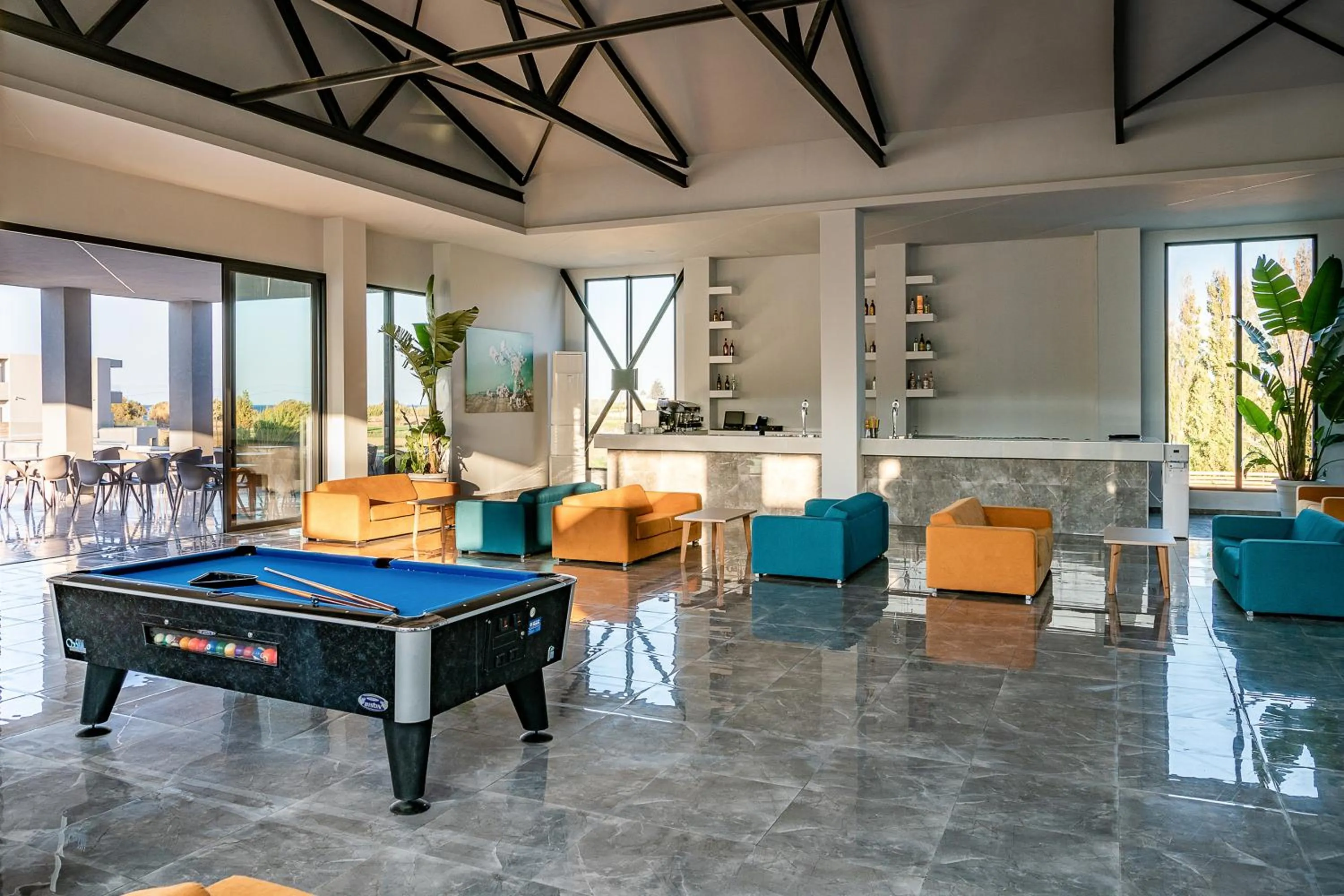 Lounge or bar in Galini Palace