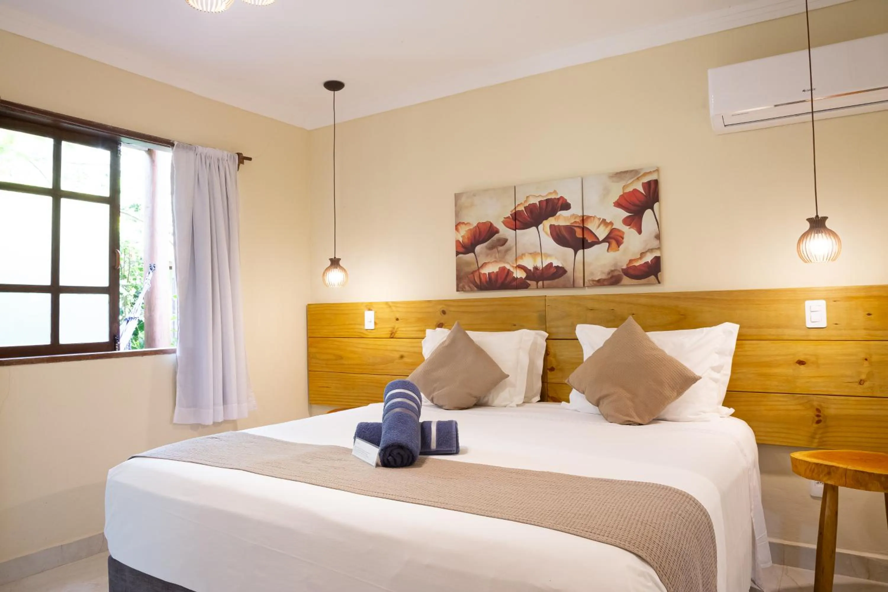 Bed in Hotel Pousada Villa Zena - Frente ao Mar - Pé na areia