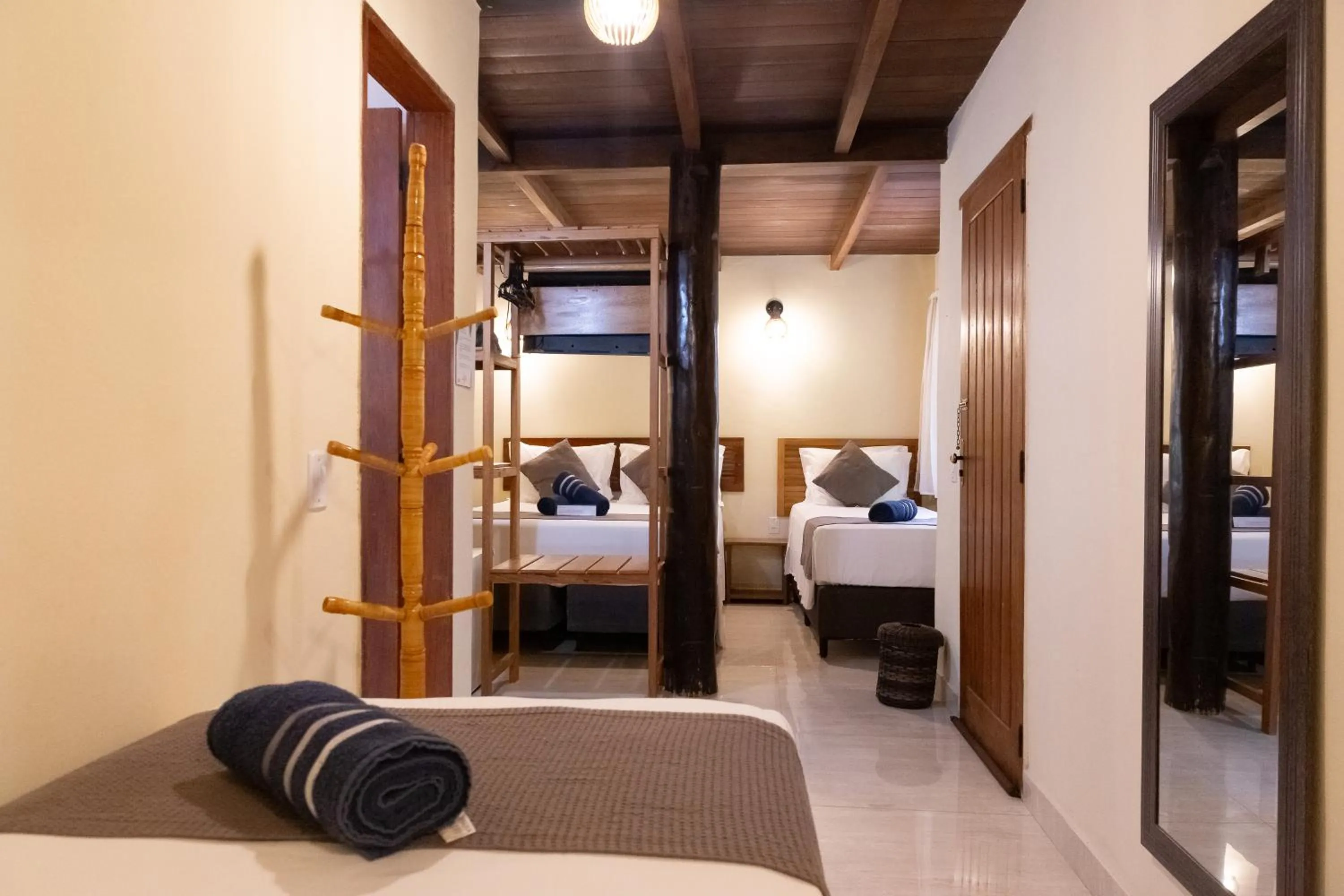 Photo of the whole room, Bed in Hotel Pousada Villa Zena - Frente ao Mar - Pé na areia