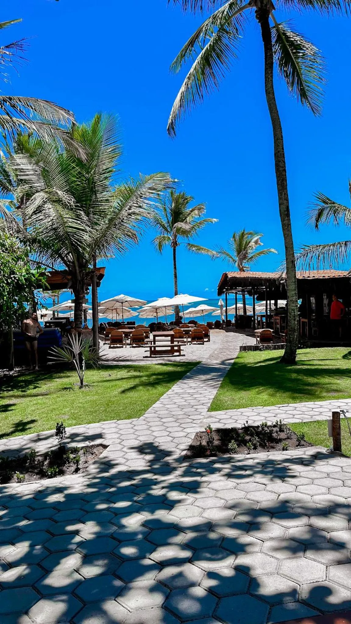 Property building in Hotel Pousada Villa Zena - Frente ao Mar - Pé na areia