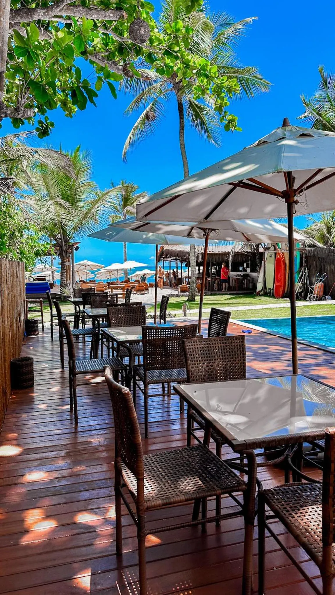 Restaurant/places to eat in Hotel Pousada Villa Zena - Frente ao Mar - Pé na areia