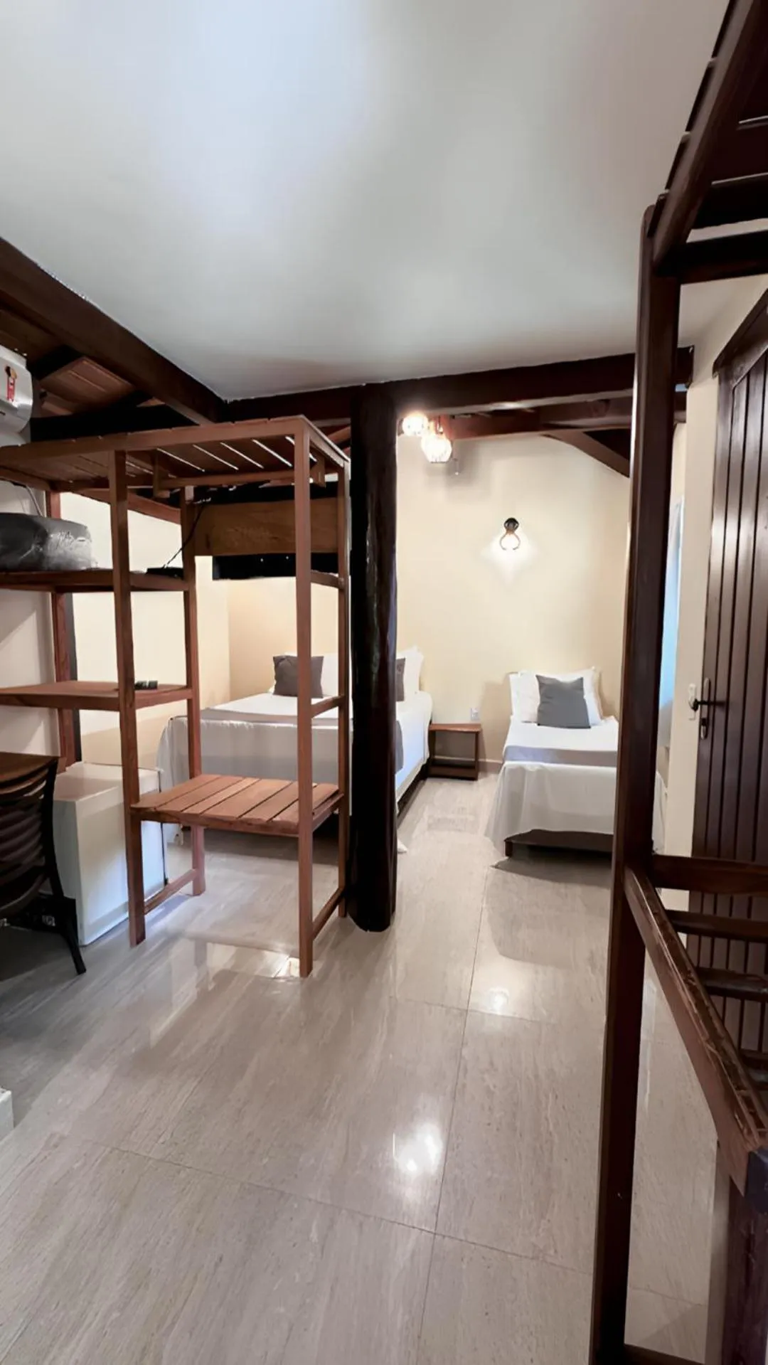 Photo of the whole room, Bed in Hotel Pousada Villa Zena - Frente ao Mar - Pé na areia