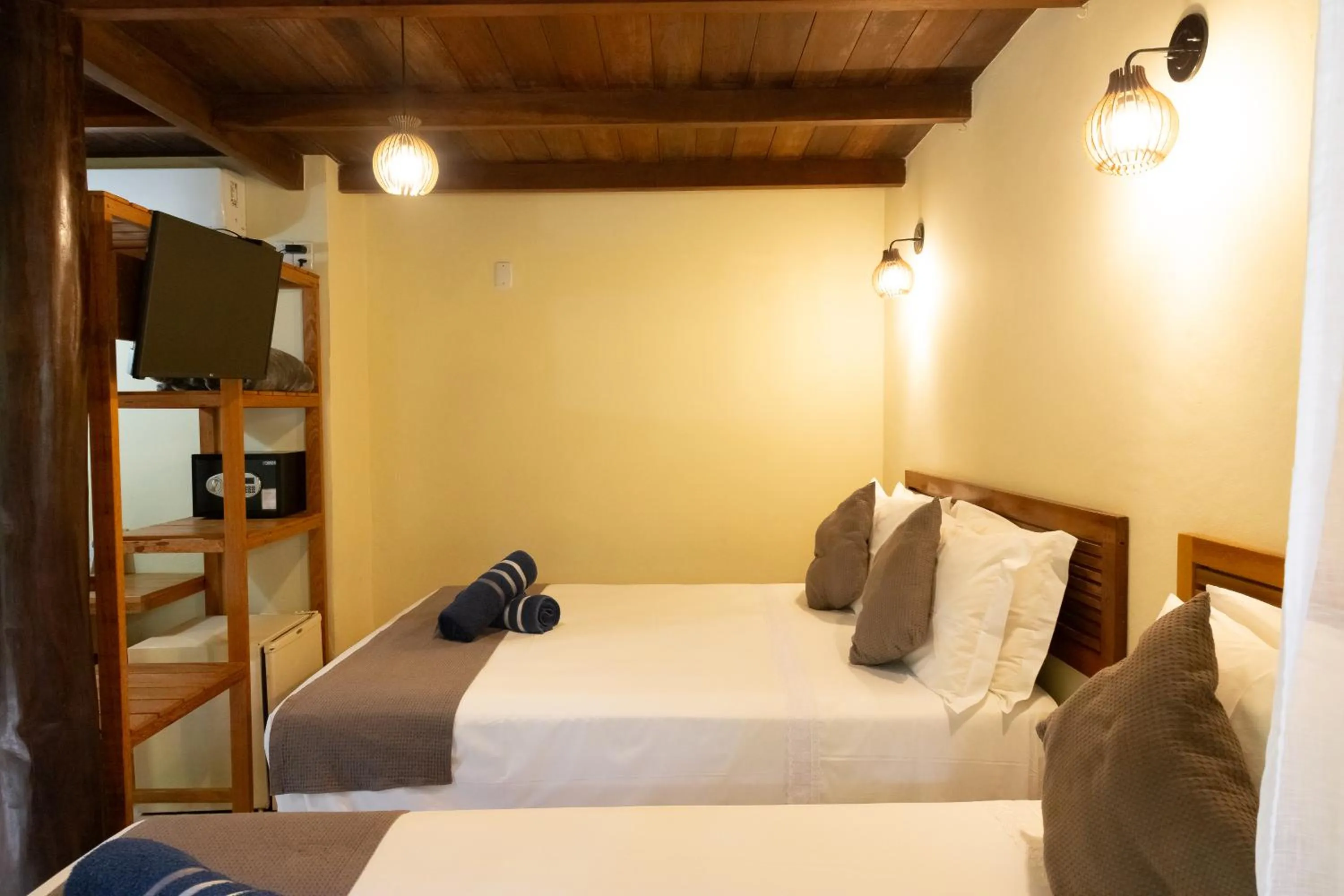 Bed in Hotel Pousada Villa Zena - Frente ao Mar - Pé na areia