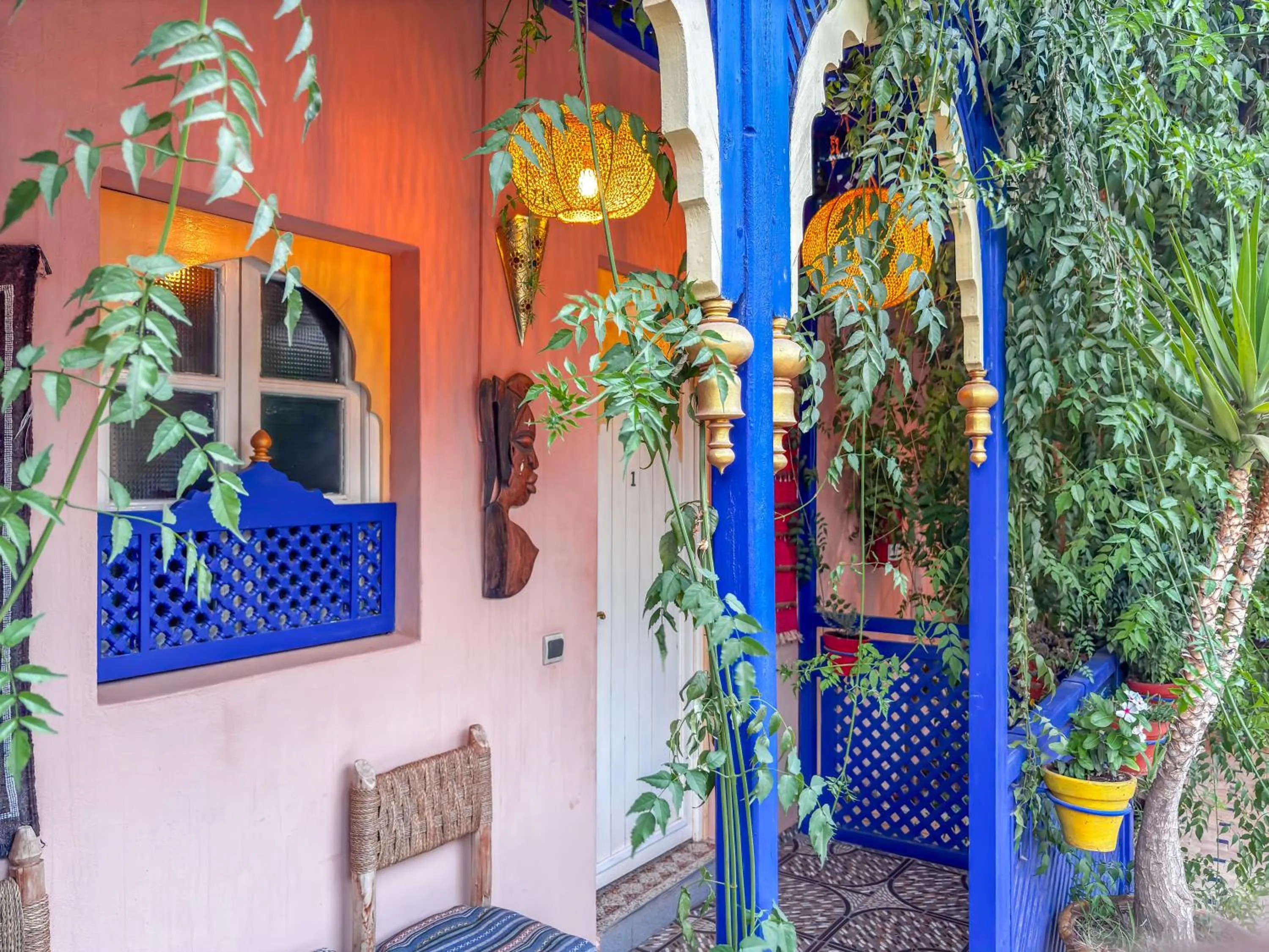 Balcony/Terrace in Le Bleu House