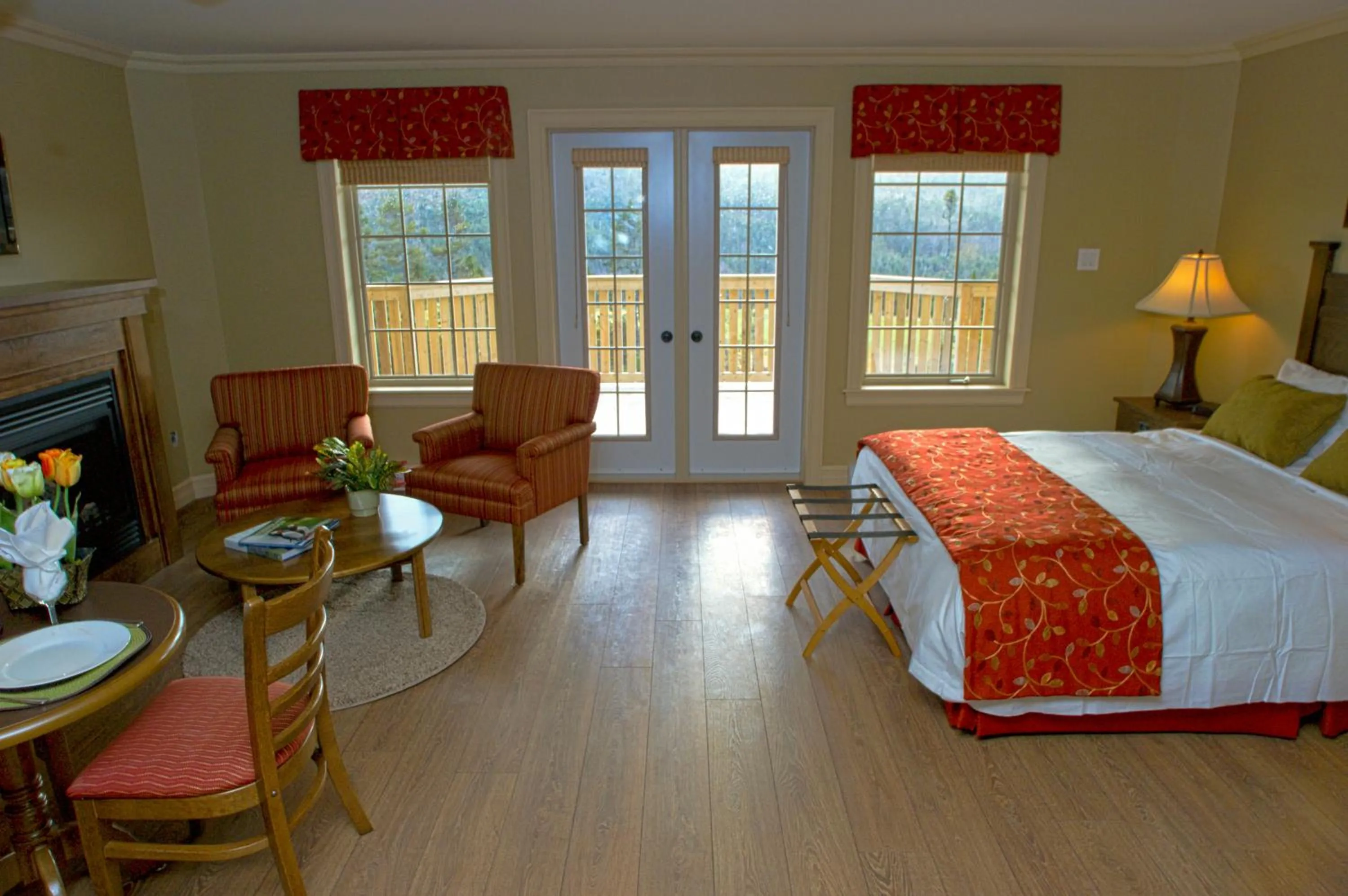 Bedroom, Bed in The Wilds at Salmonier River