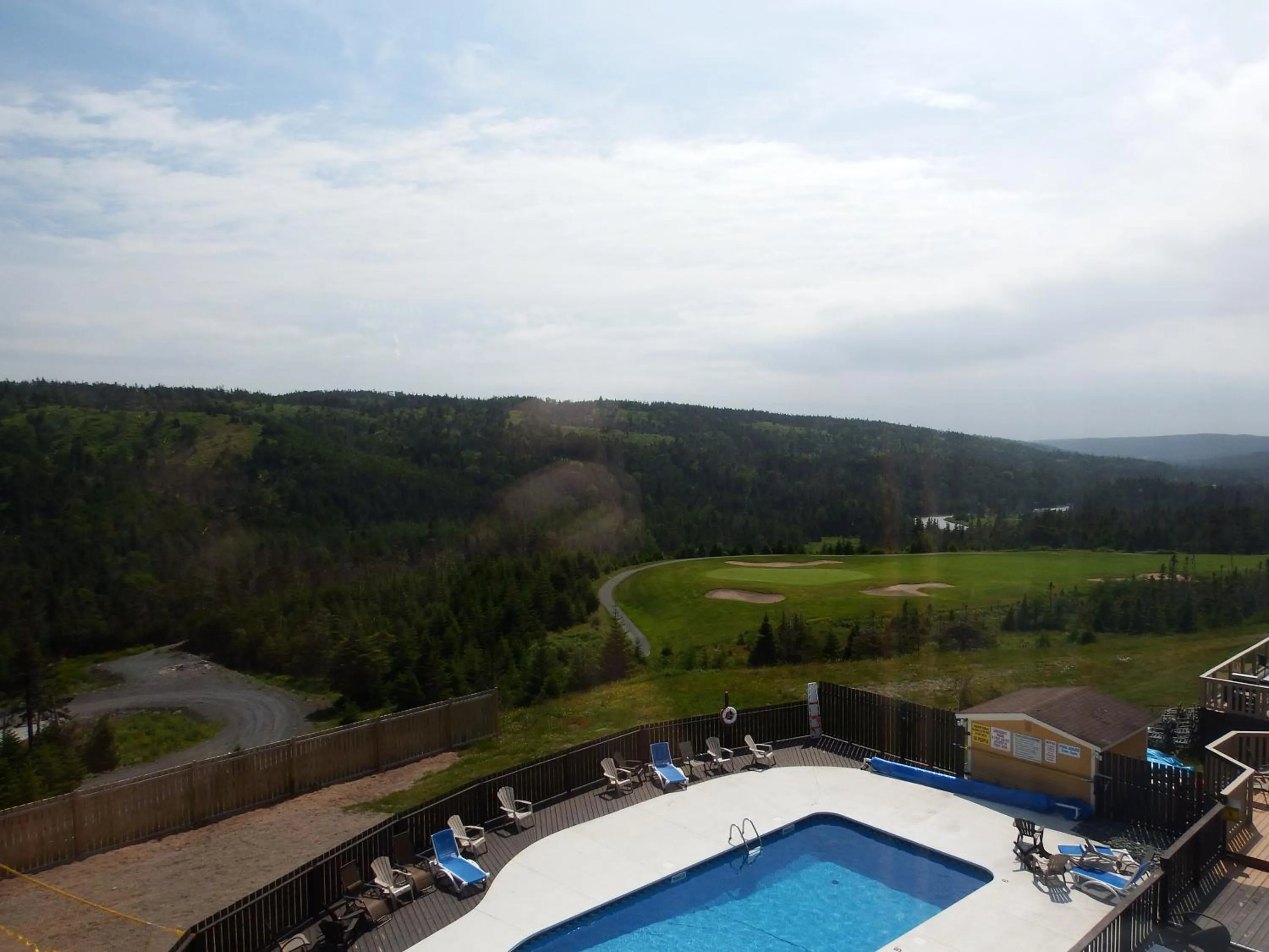 Swimming pool in The Wilds at Salmonier River