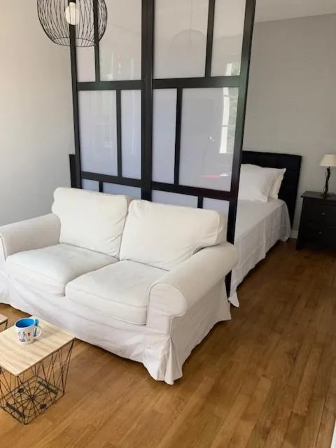 Living room, Bed in VILLA CATHY