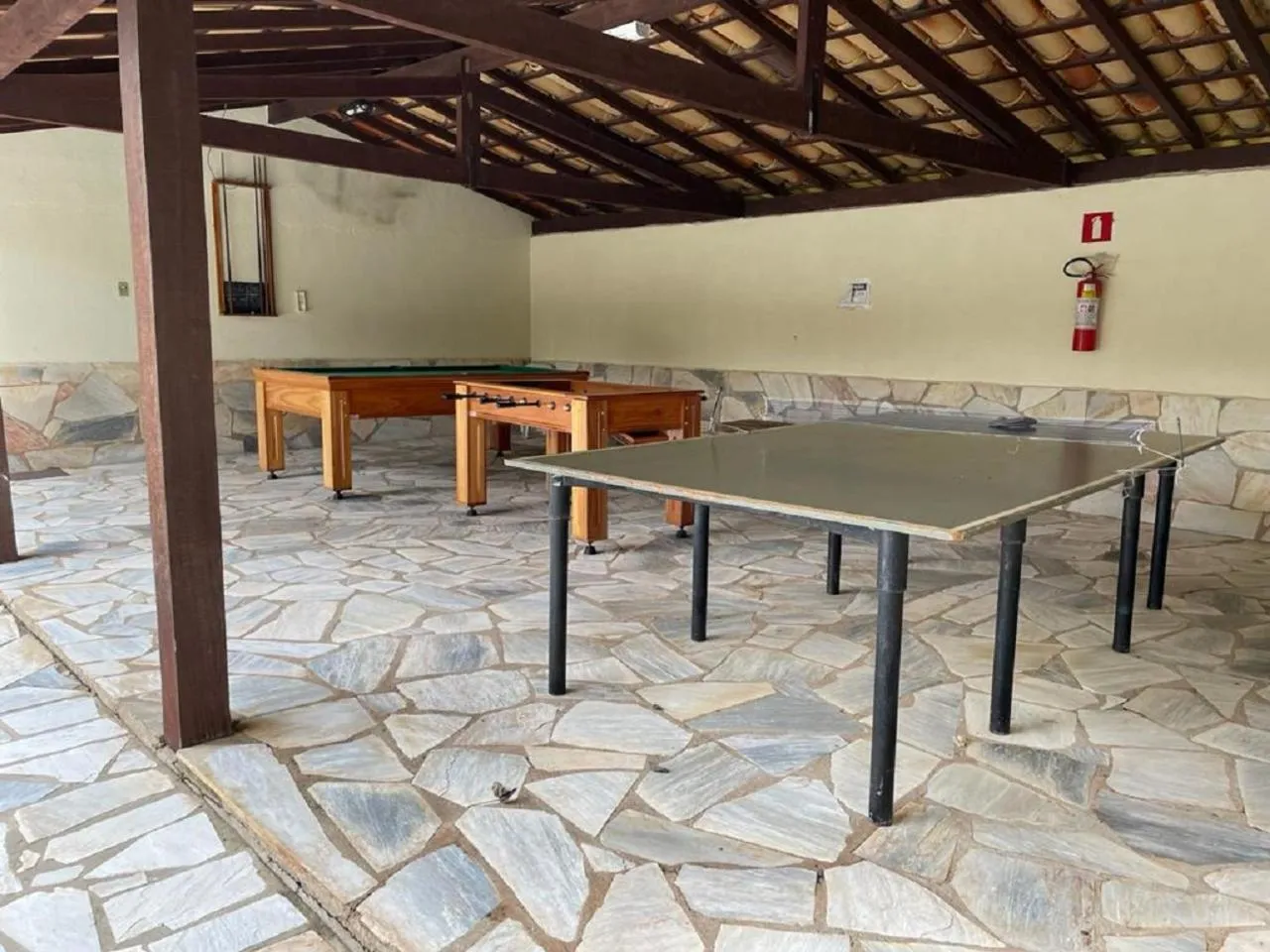 Table tennis in Pousada do Rio Turvo