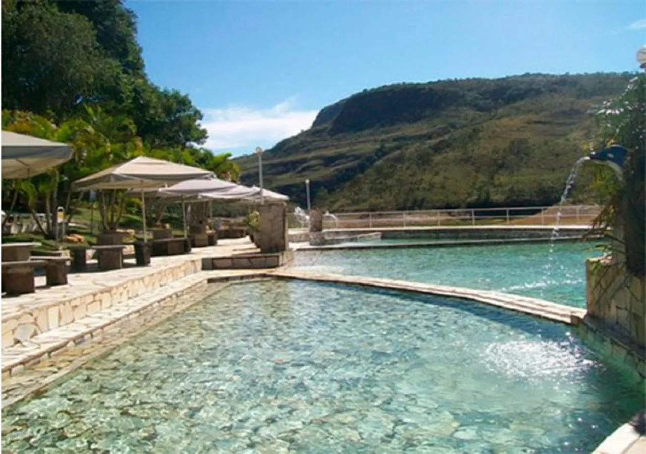 Swimming pool in Pousada do Rio Turvo
