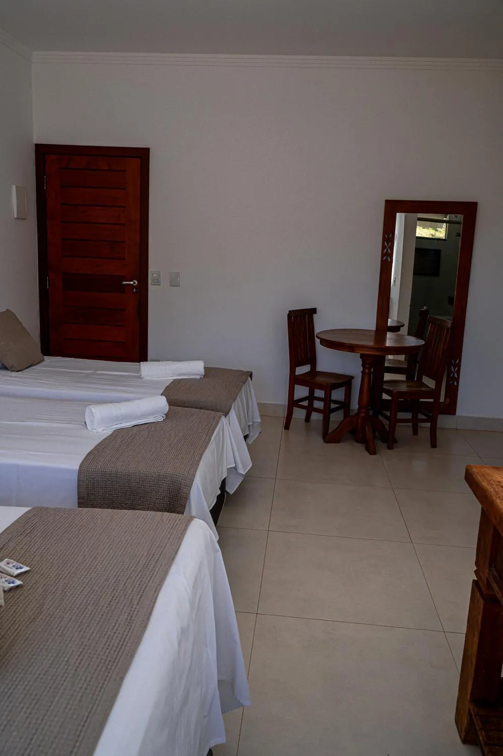 Bed in Pousada do Rio Turvo