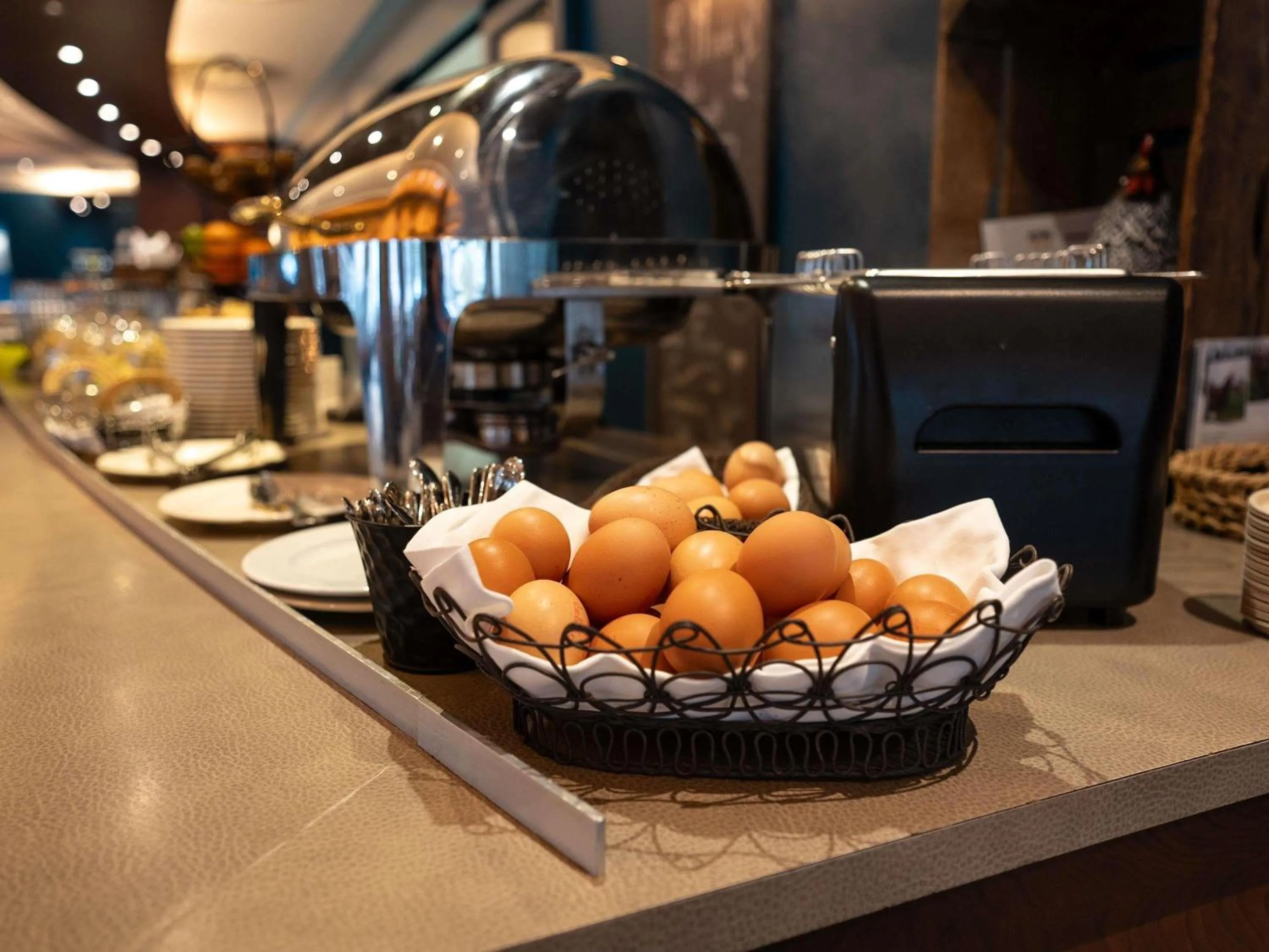 Breakfast in Mercure Mont Saint Michel