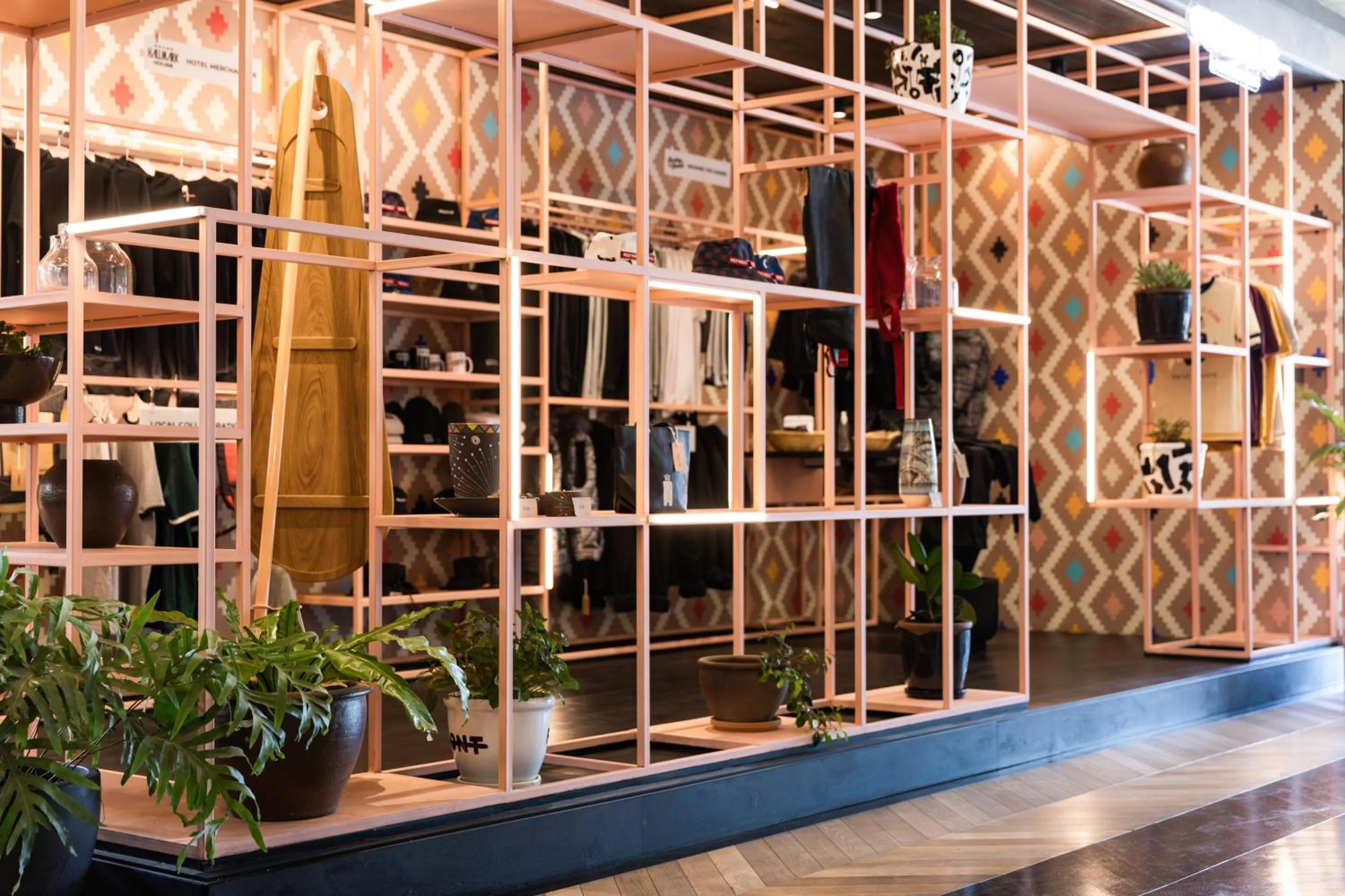 On-site shops in Hallmark House