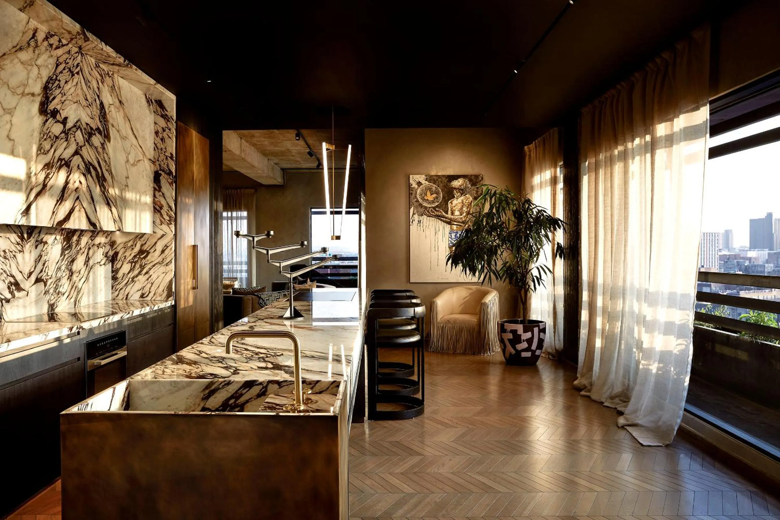 kitchen in Hallmark House